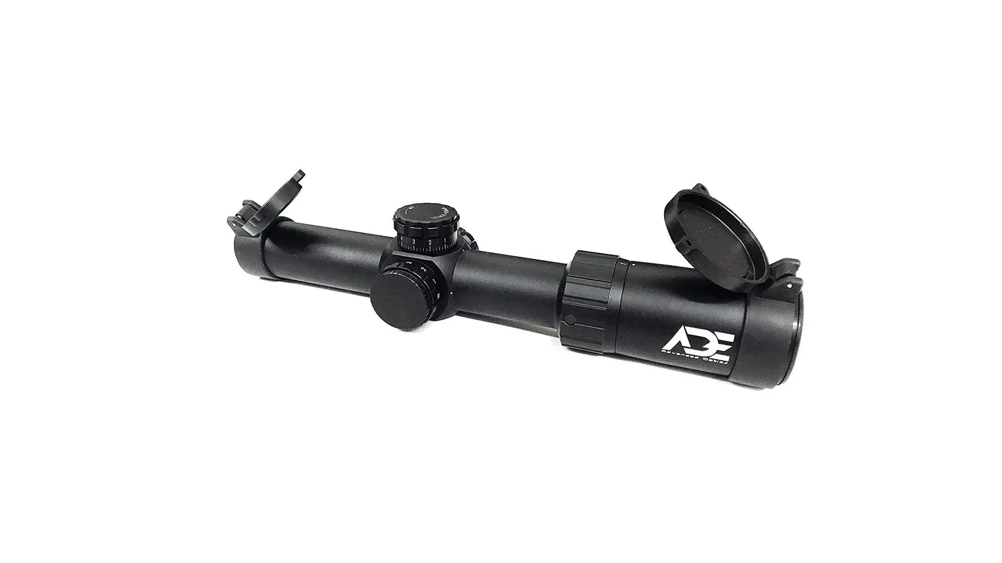 ADE Advanced Optics Gen2 1-6x24 budget LPVO rifle scope, black