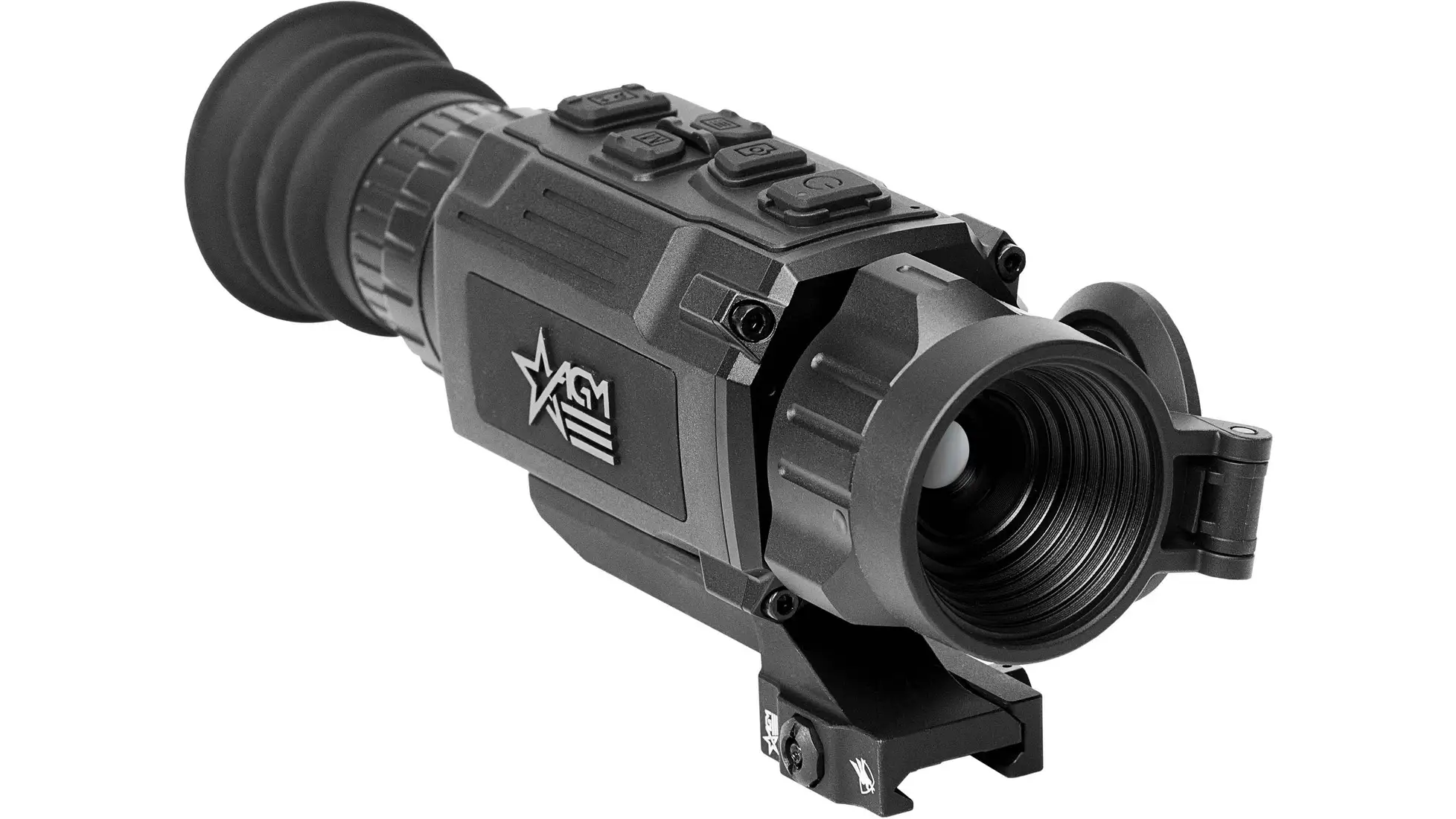 AGM RattlerV2 19-256 19mm budget thermal imaging rifle scope, black