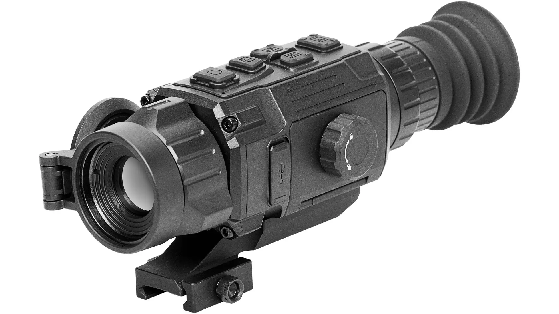 AGM RattlerV2 25-320 thermal rifle scope with 320x256 sensor, black