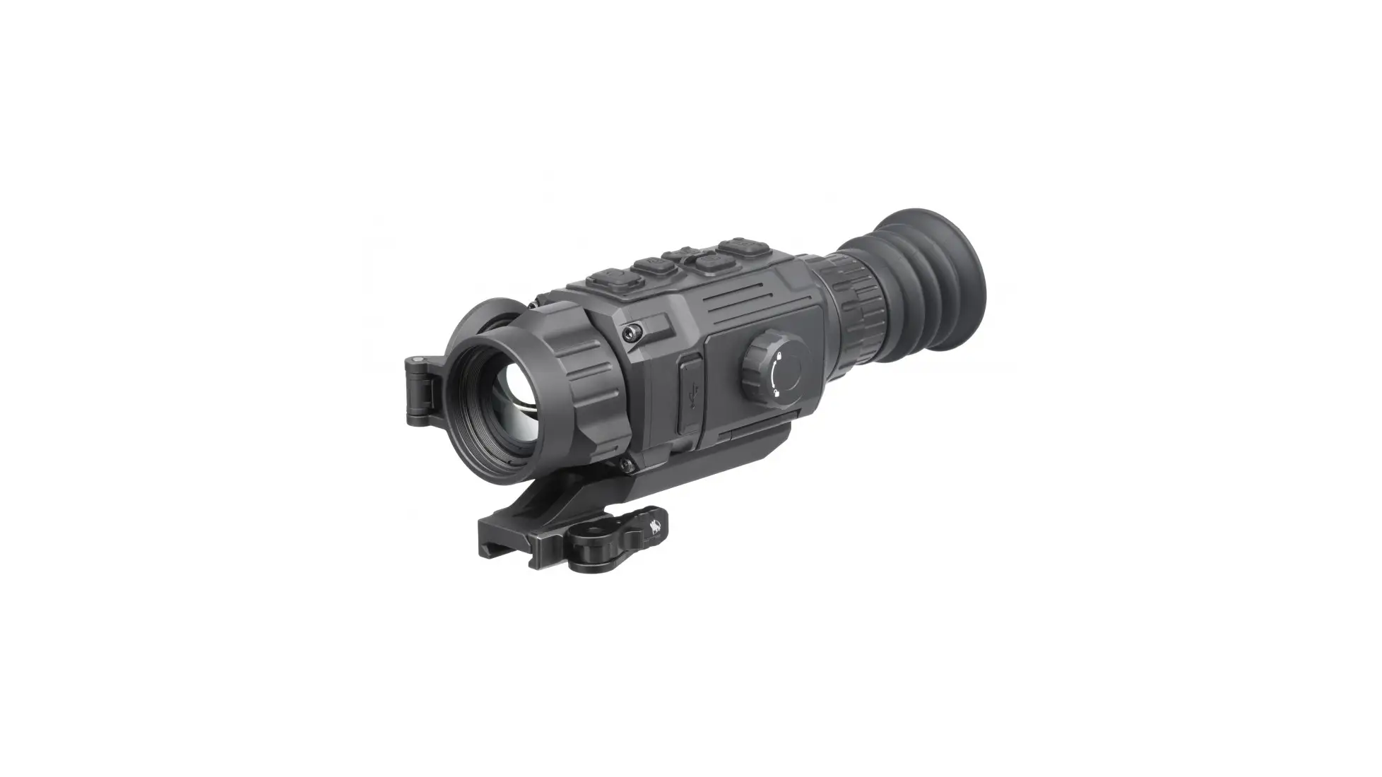 AGM RattlerV2 35-384 3-24x35mm thermal imaging rifle scope with quick-detach mount, black