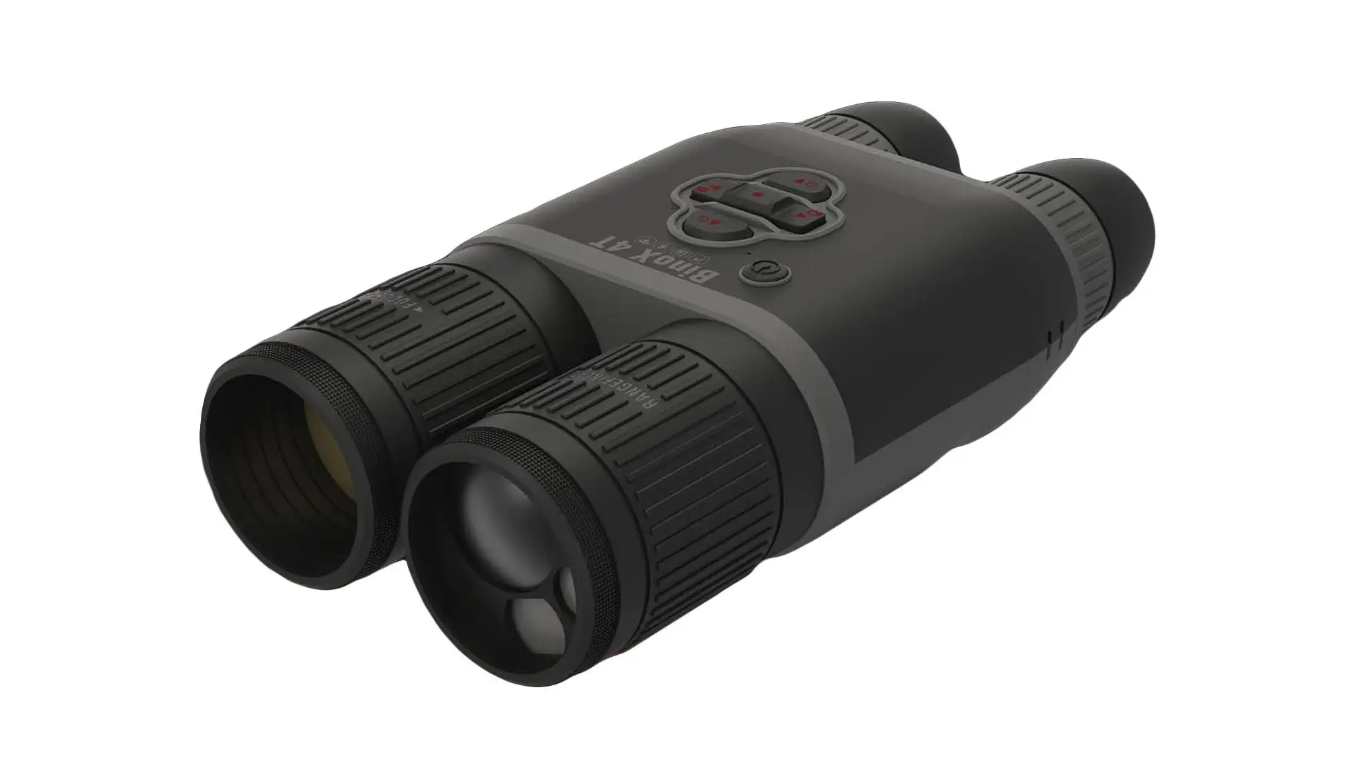 ATN Binox 4T 640 2.5-25x50 thermal binocular with a 50mm objective and built-in rangefinder, black