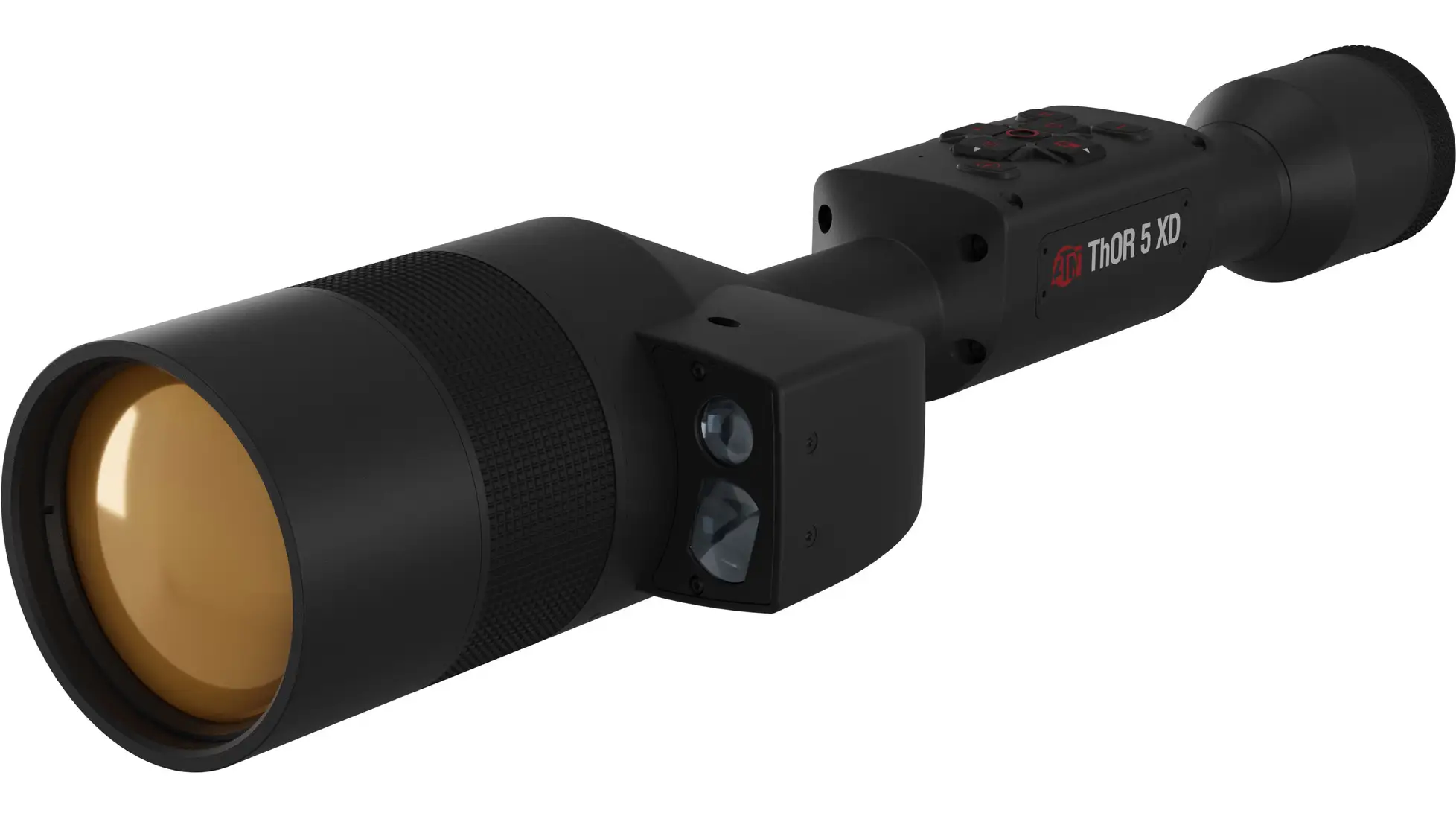ATN Thor 5 XD LRF 3-30x 1280x1024 thermal rifle scope, black