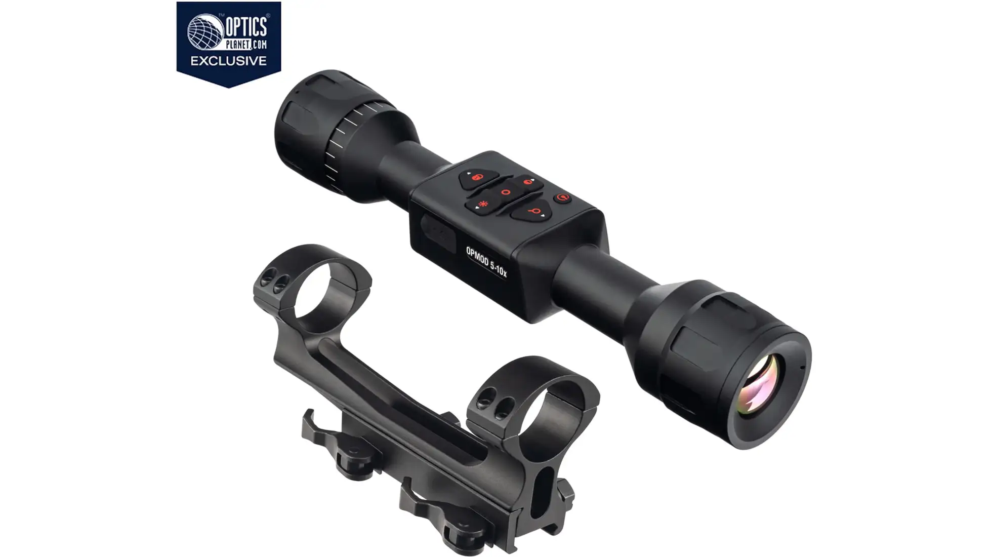 ATN Thor LTV 5-15x Gen 5 thermal imaging rifle scope, black