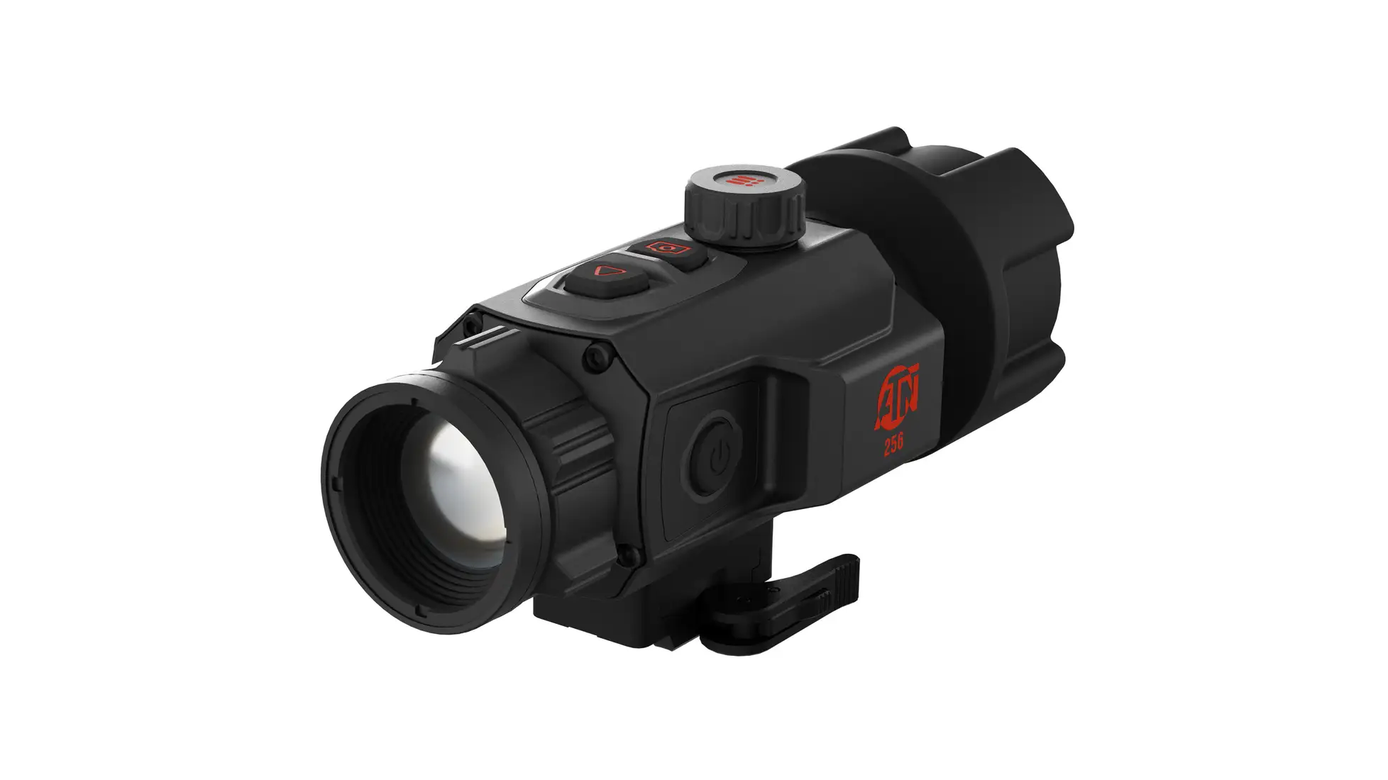 ATN TICO 6 1x25mm thermal clip-on sight in black, with carry case and charging cable