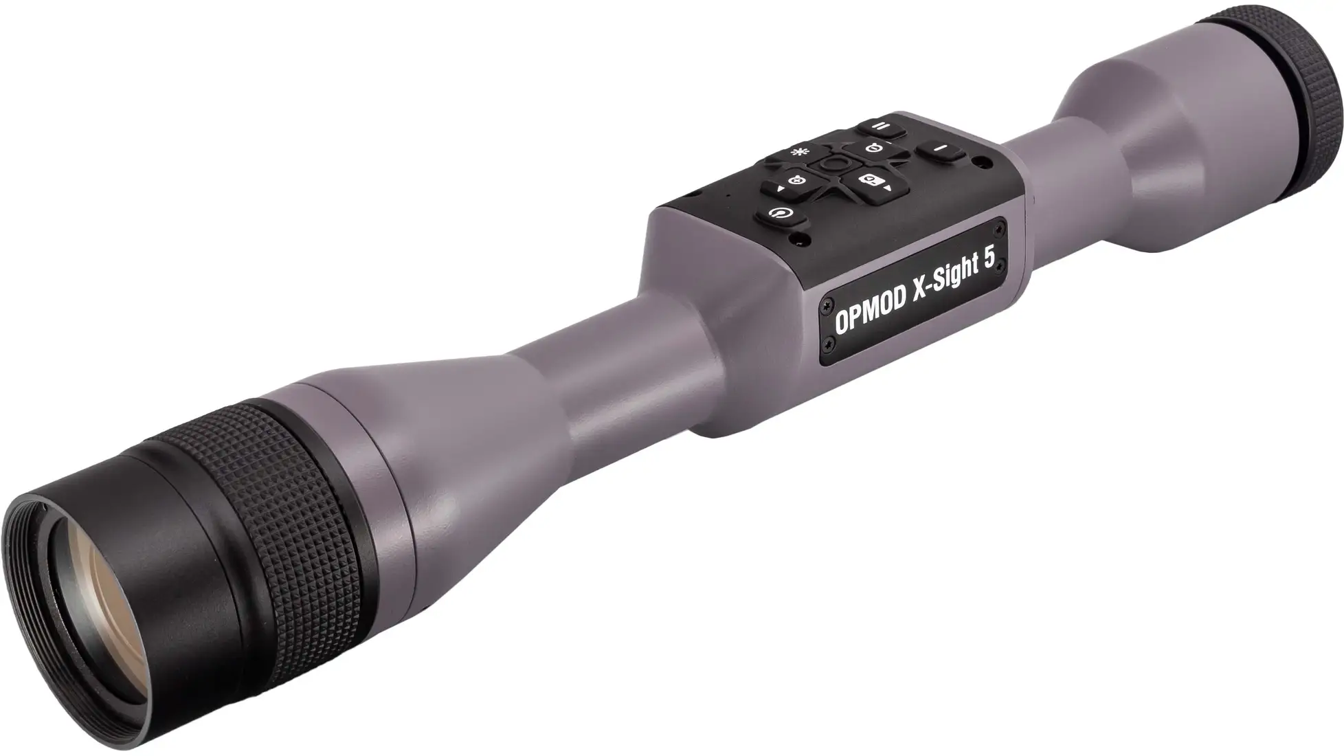 ATN OPMOD X-Sight 5 3-15x 4K digital day/night riflescope in Wolf Grey with quick-detach mount