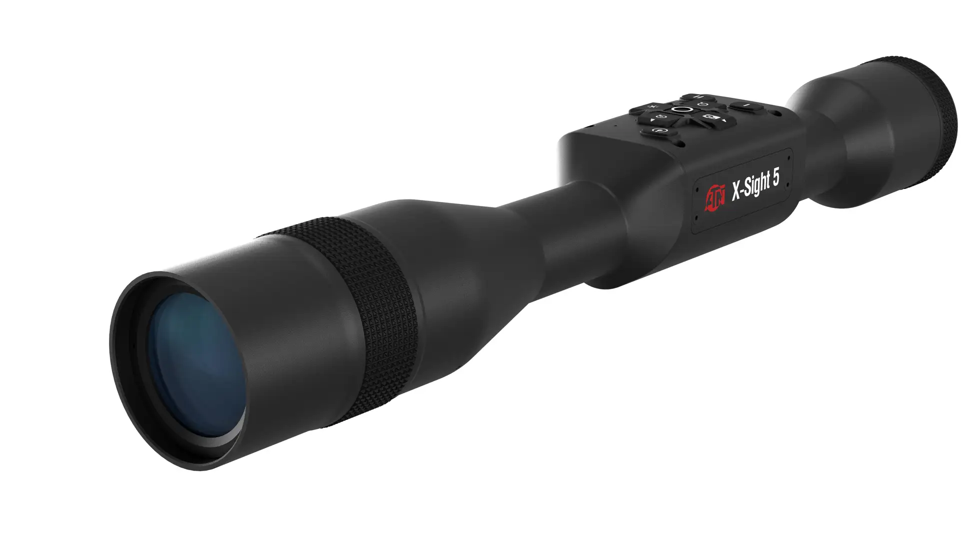 ATN X-Sight 5 5-25x UHD digital day/night riflescope with a 65mm objective, black