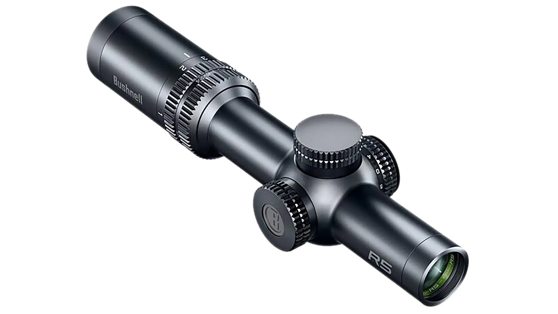 Bushnell R5 1-6x24mm LPVO rifle scope with 30mm tube and illuminated DDR-2 reticle