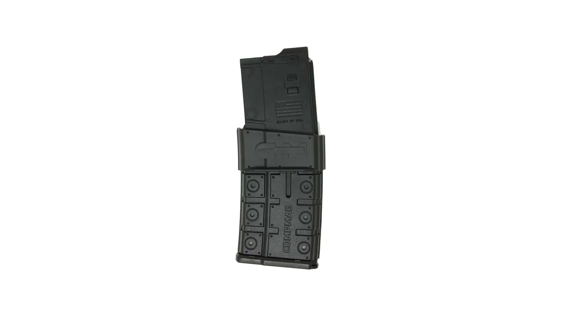 CompMag AR-15 Gen 3 fixed 10-round magazine in black