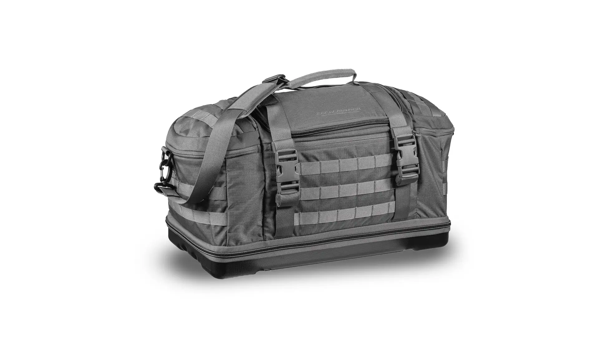 Eberlestock Bang-Bang Range Bag shown in the gray colorway