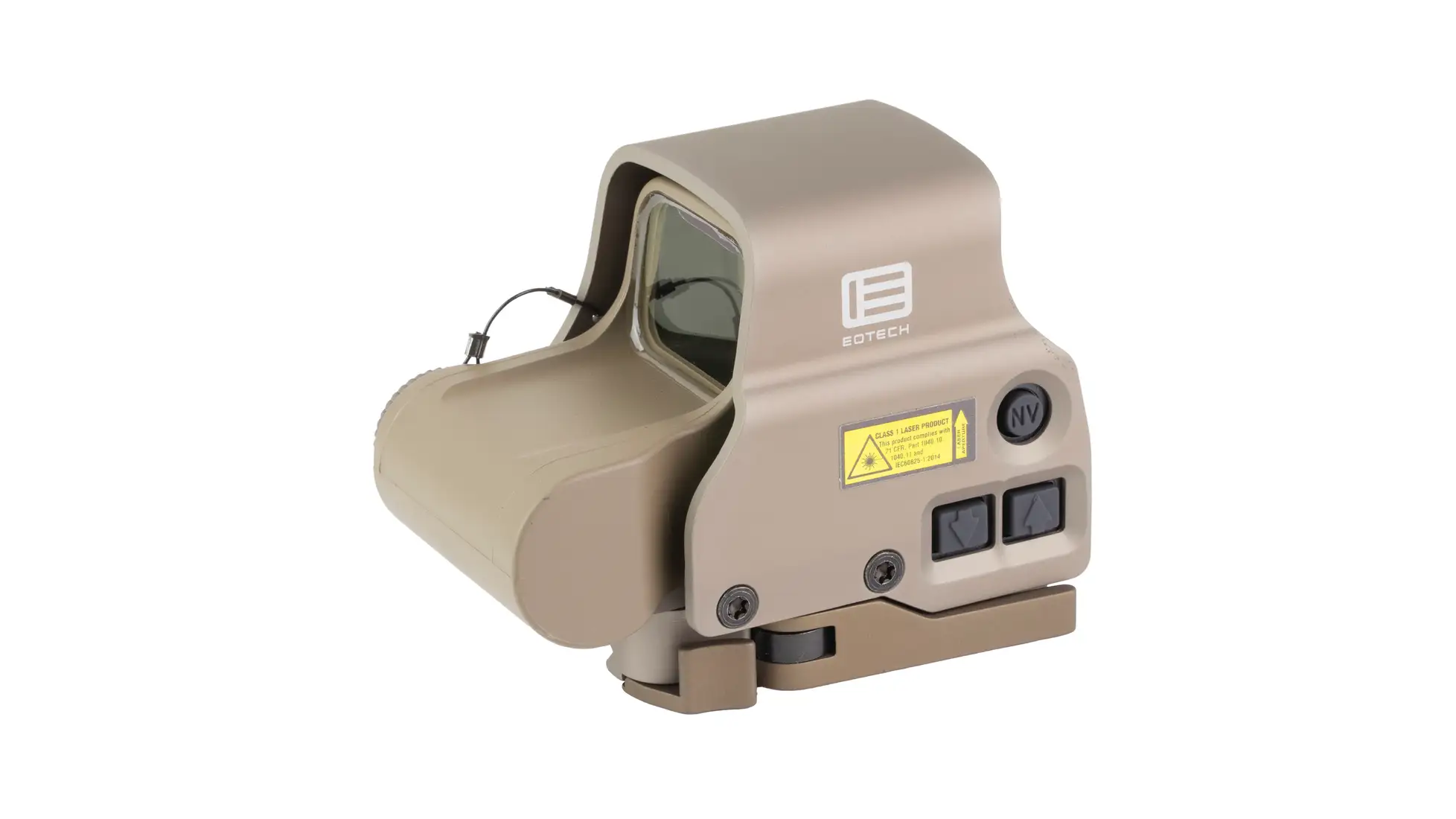 EOTech EXPS3-DCRTAN holographic weapon sight with the DCR reticle, tan