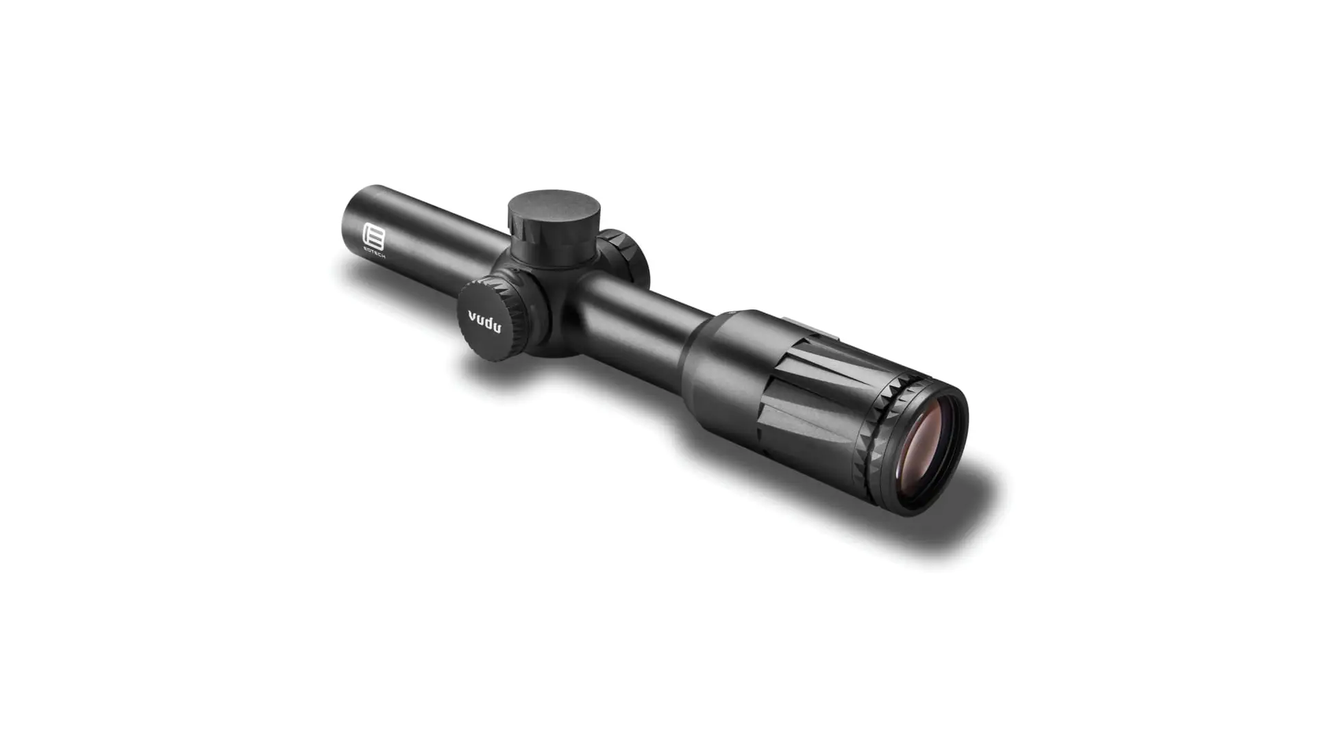 EOTech Vudu 1-8x24mm second focal plane LPVO rifle scope with a 30mm tube and HC3 MOA reticle in black