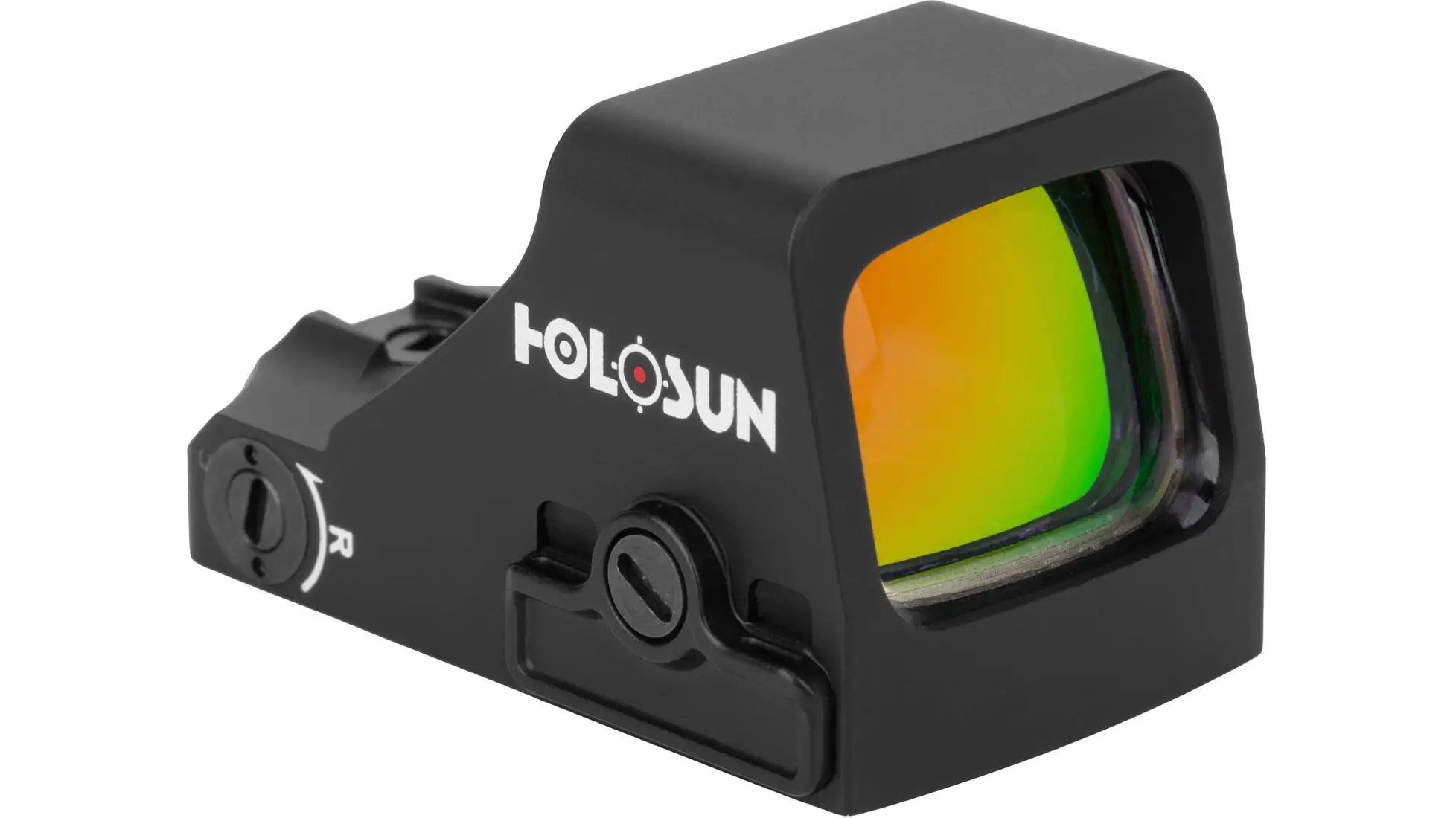 Holosun HS407K-X2 sub-compact open reflex pistol red dot sight, 6 MOA, black