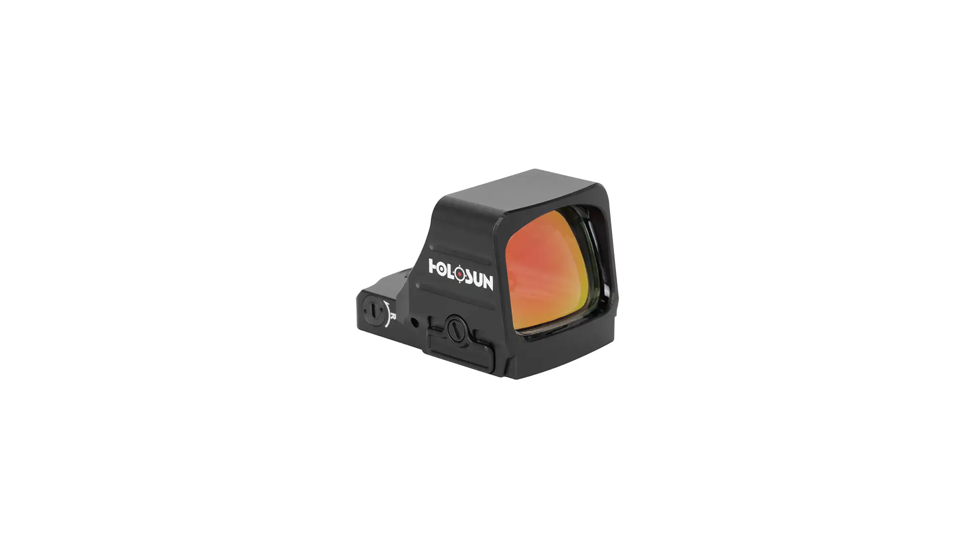 Holosun HS507COMP open reflex red dot sight with enlarged 1.1 x 0.87 inch window and red CRS competition reticle, black
