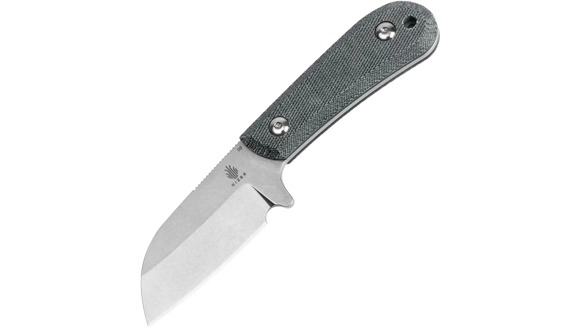 Kizer Deckhand fixed blade knife with black handle