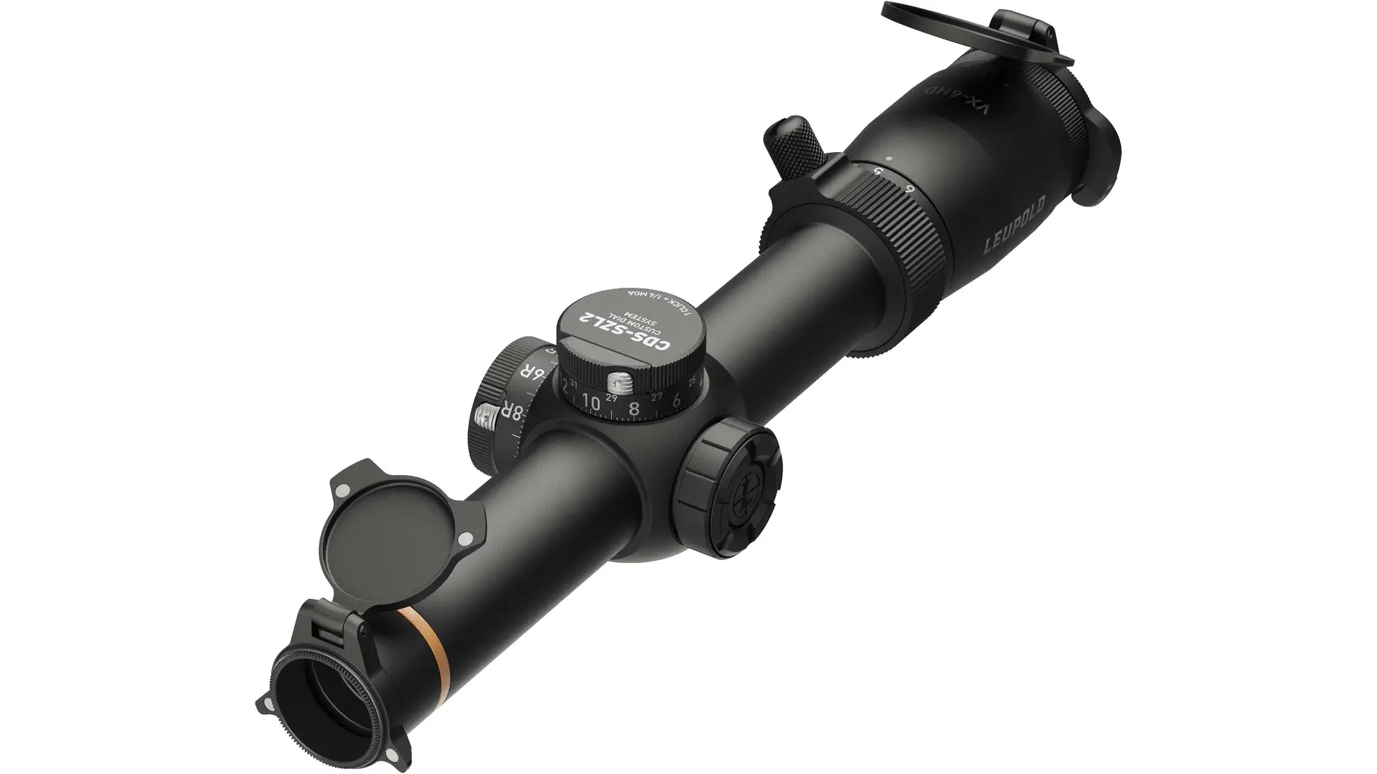 Leupold VX-6HD Gen 2 1-6x24 CDS-SZL2 hunting LPVO rifle scope, black