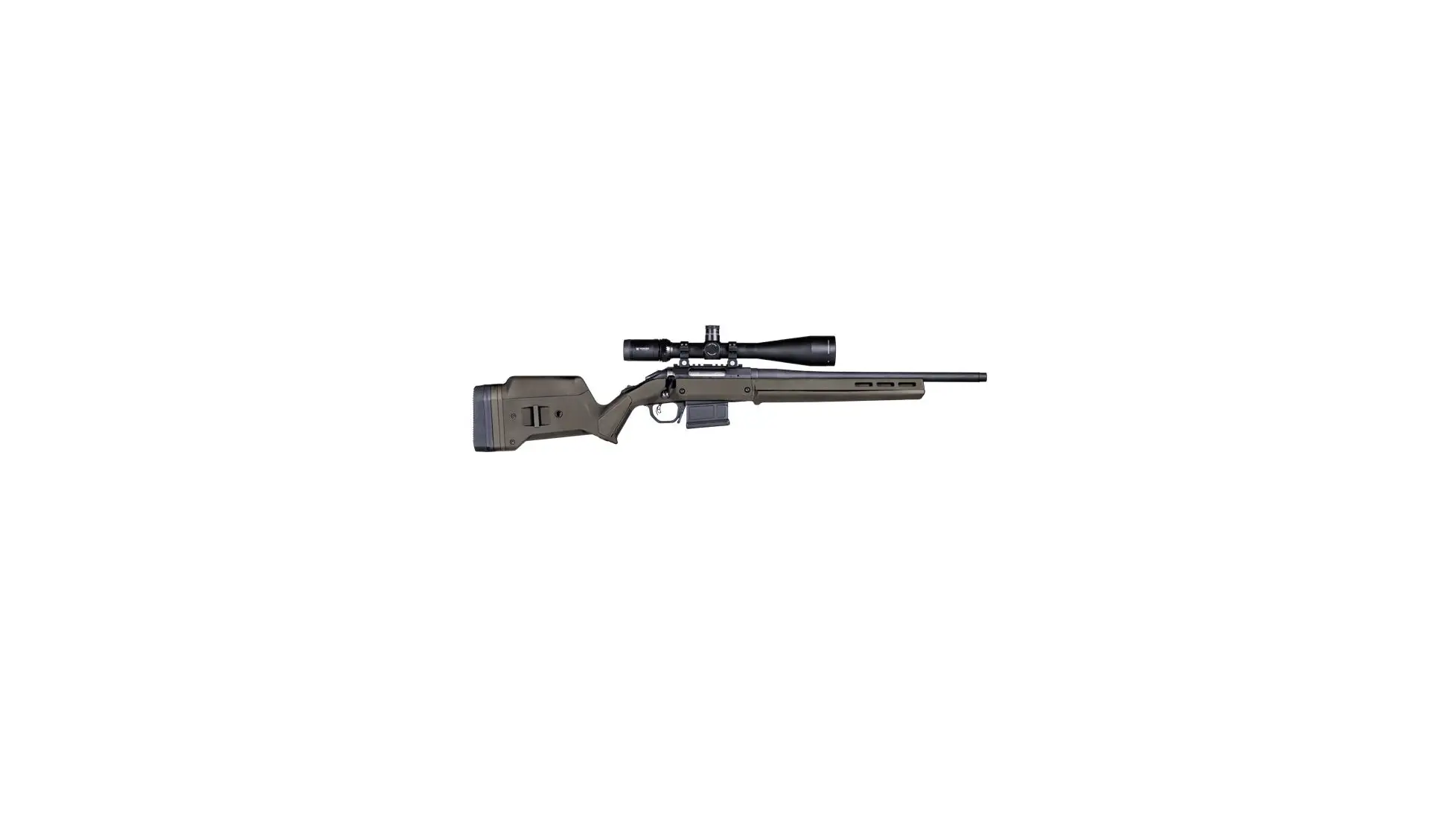 Magpul Hunter American stock for the Ruger American short action in Olive Drab Green