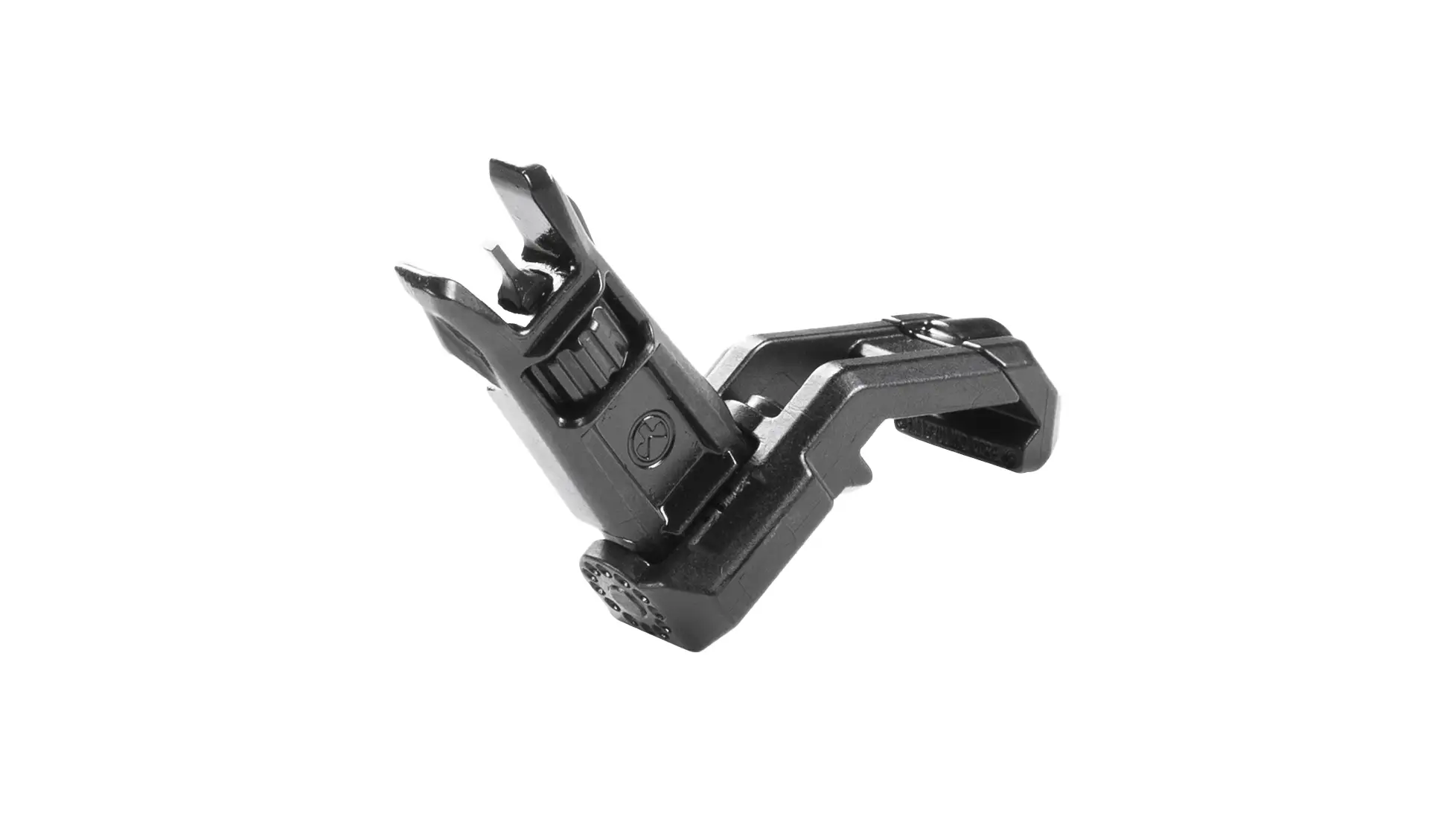 Magpul MBUS Pro Offset melonited steel 45-degree offset front sight in black