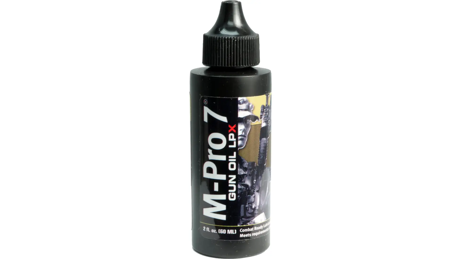 M-Pro 7 LPX Gun Oil squeeze bottle with applicator spout (listing image shows the 2 oz bottle)