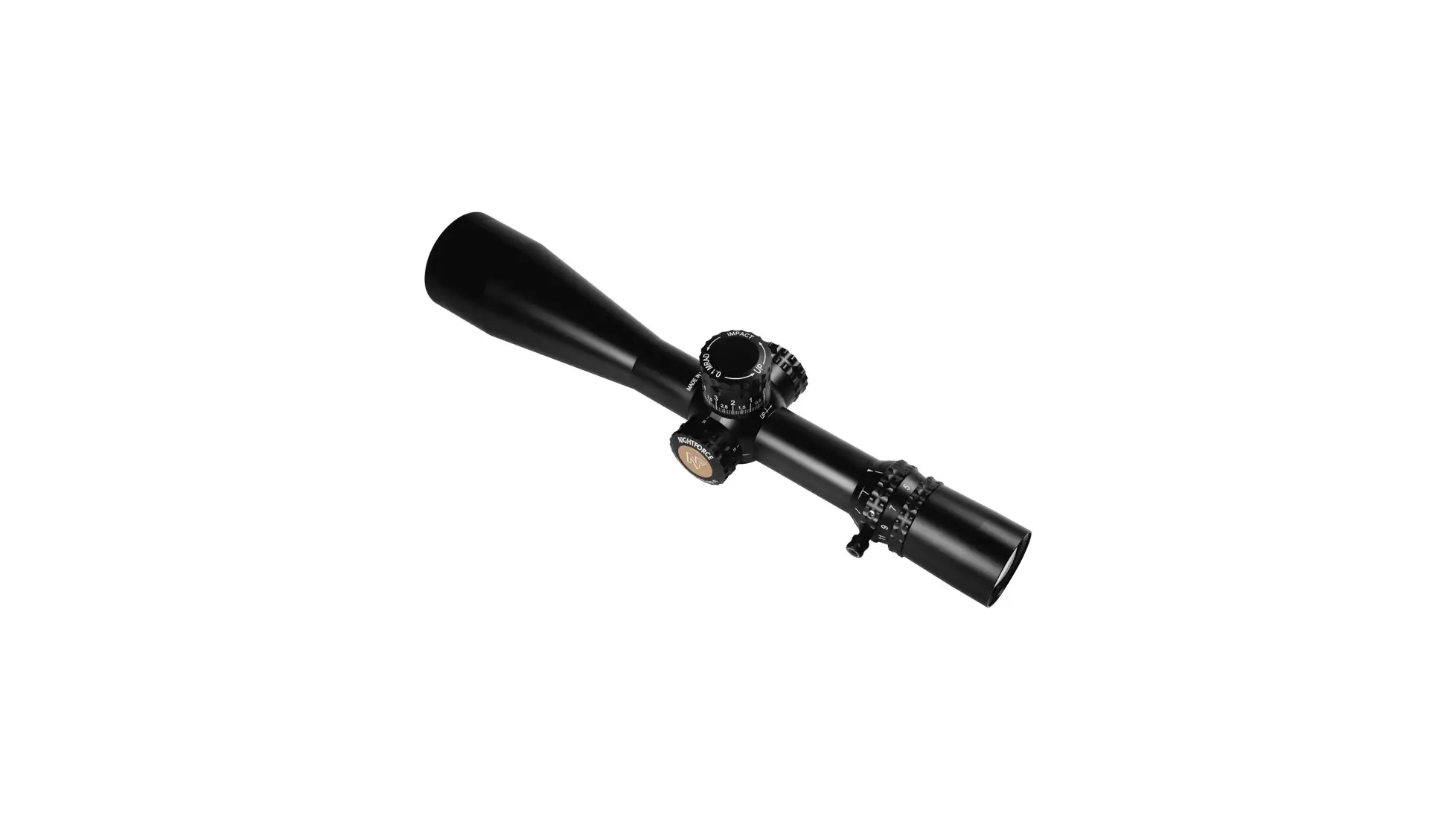 Nightforce ATACR 7-35x56 rifle scope, 34mm tube, second focal plane, MOAR-T reticle, black (C626)
