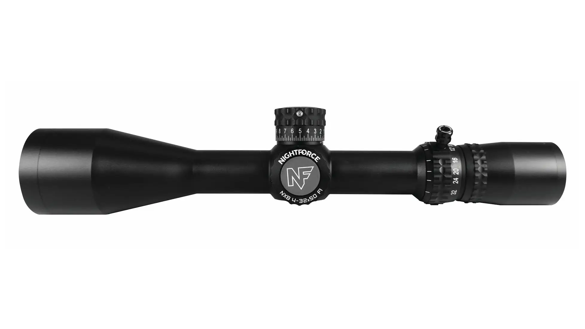Nightforce NX8 4-32x50mm first focal plane rifle scope with 30mm tube in black