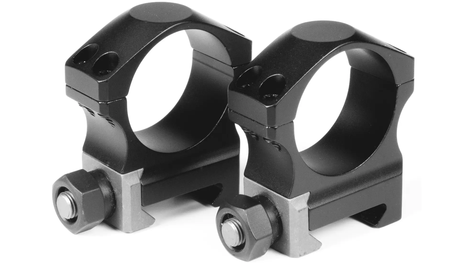 Nightforce XTRM X-Treme Duty Ultralite 30mm scope rings A101, Medium height, black