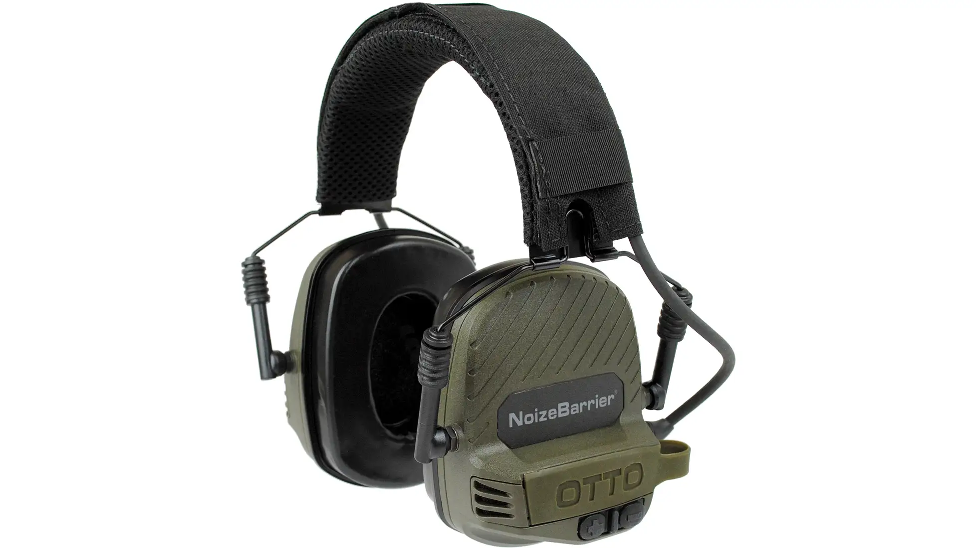 OTTO NoizeBarrier Range SA over-ear electronic headset in Olive Drab Green (V4-110072OD)