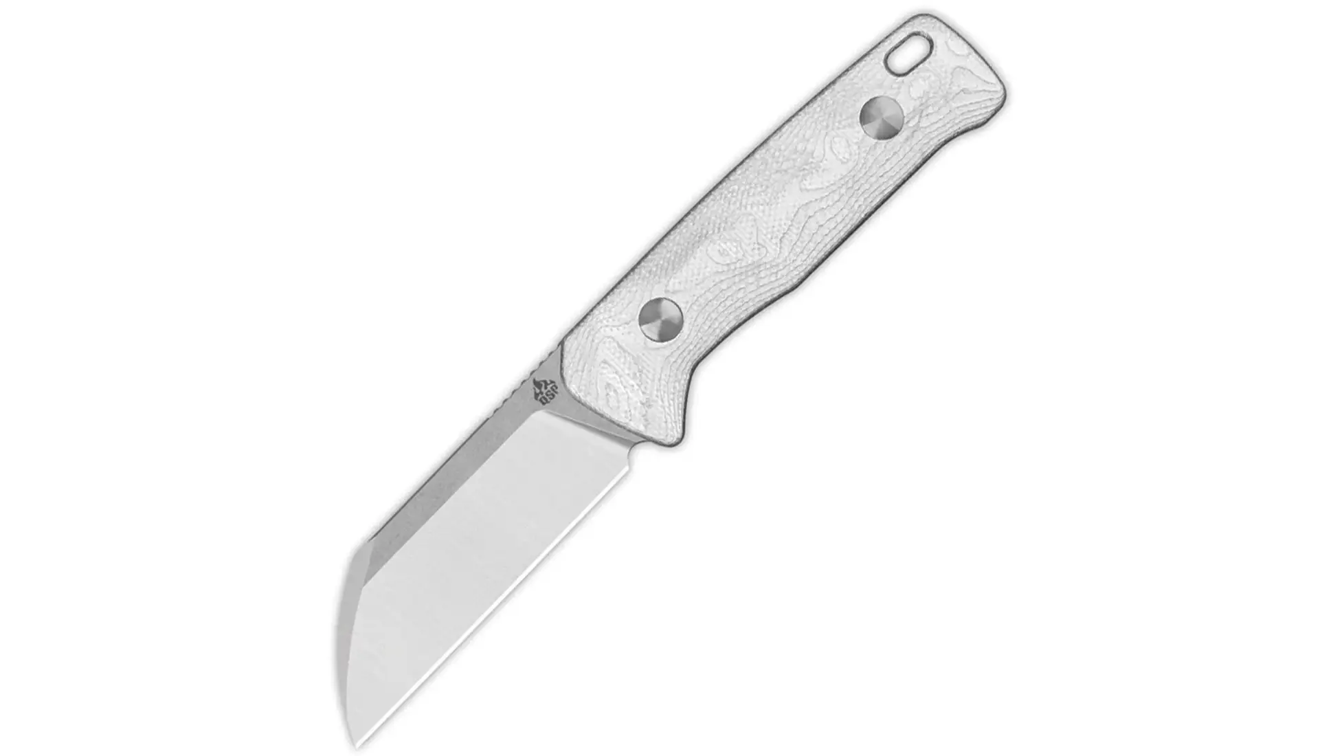 QSP Baby Penguin fixed blade knife with aluminum foil G10 handle