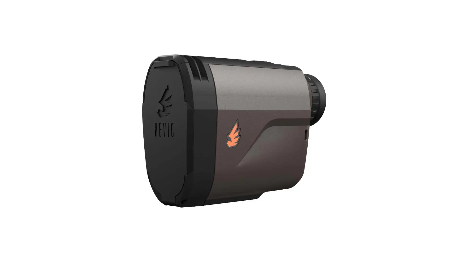 Revic BR4 ballistic rangefinder in black and orange