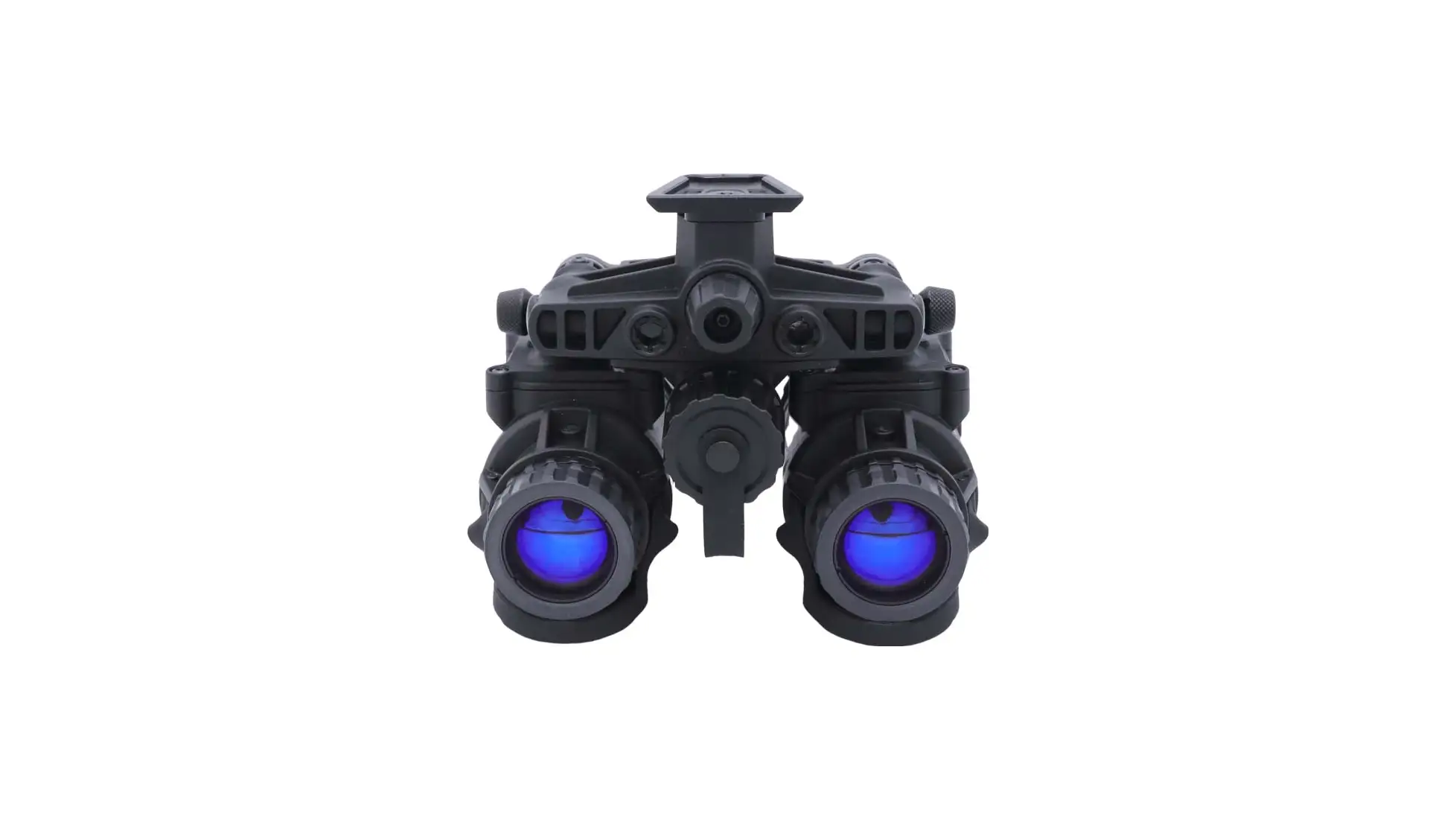 RIX RNV-31 1x25mm dual-tube night vision binoculars with white tubes, black