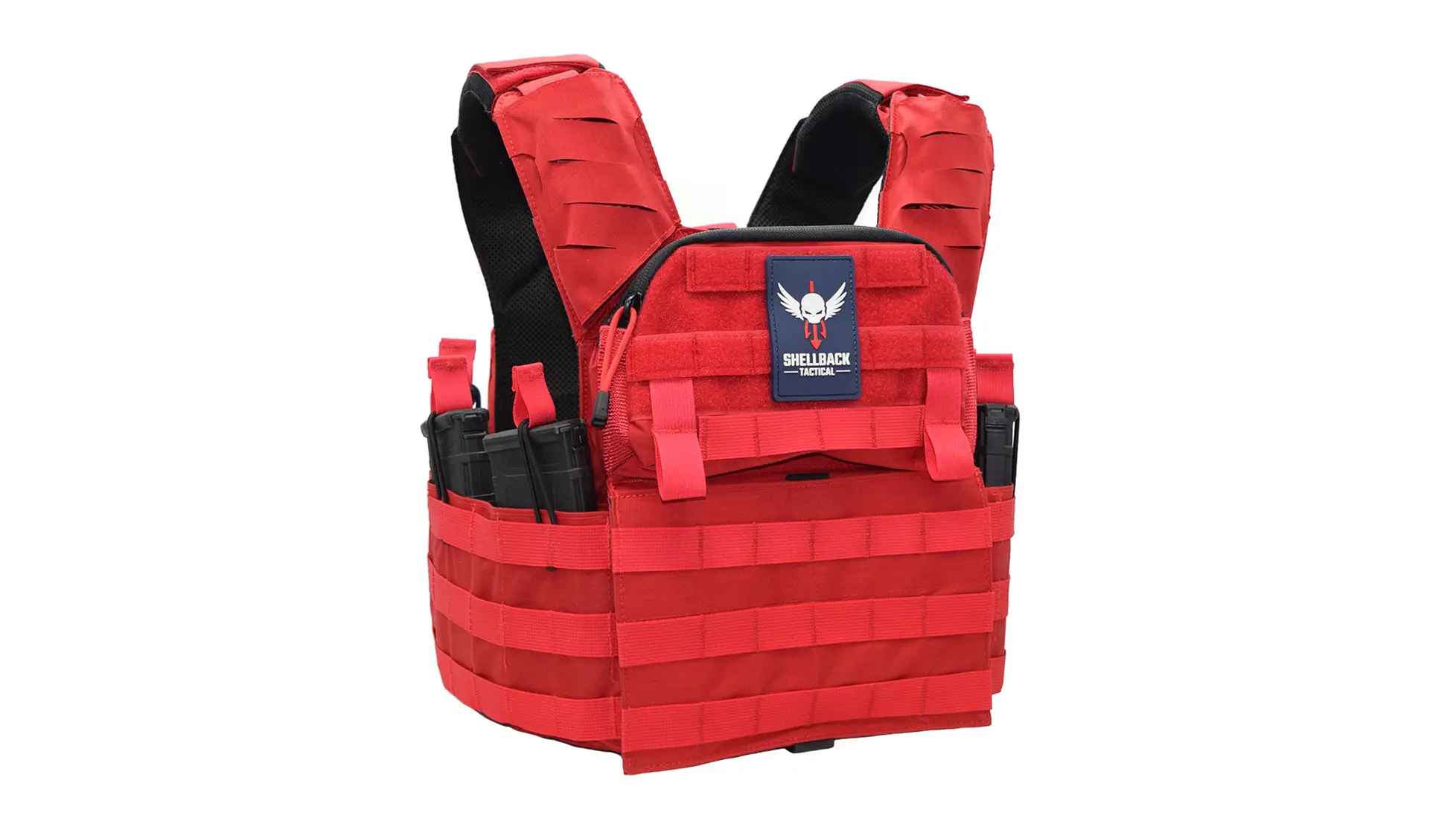 Shellback Tactical Banshee Elite 2.0 plate carrier in Range Red