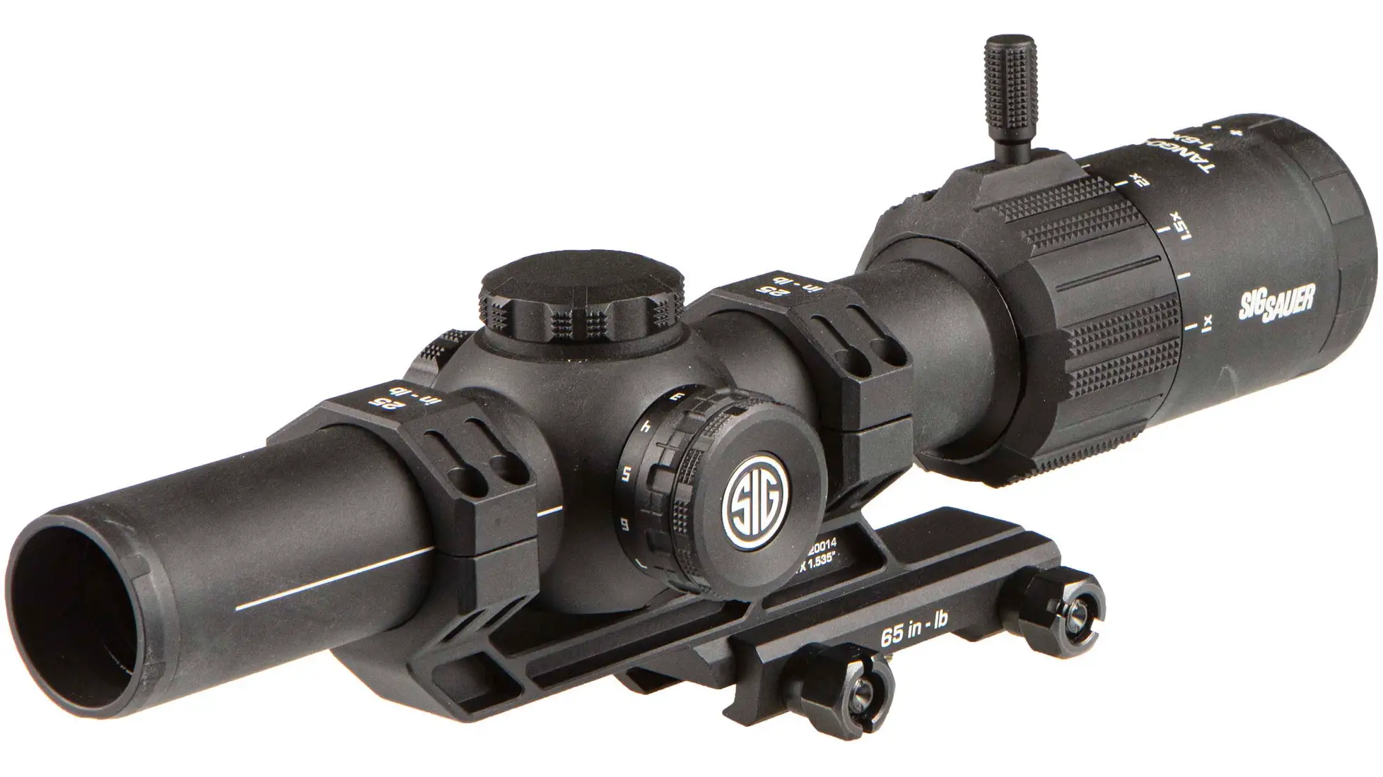 Sig Sauer Tango MSR 1-6x24 SFP LPVO rifle scope, black