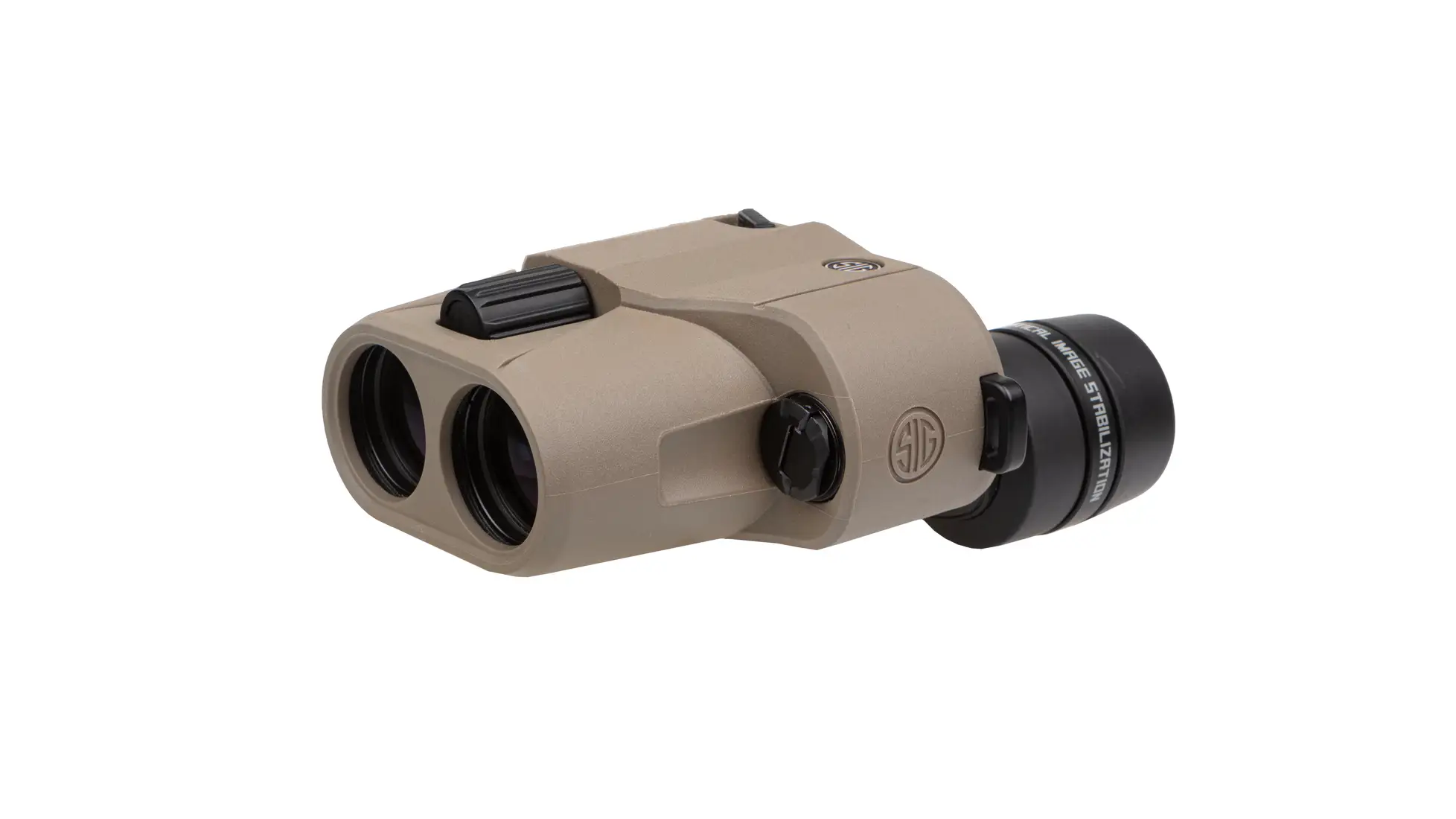 Sig Sauer ZULU6 HDX OIS 10x30 image-stabilized binocular in FDE
