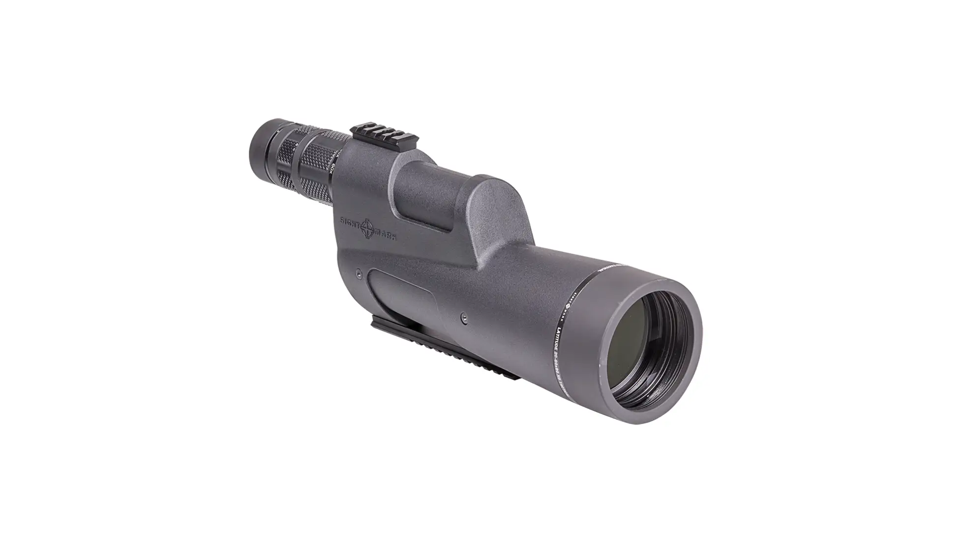 Sightmark Latitude 20-60x80 XD Tactical spotting scope with first focal plane mil reticle in black