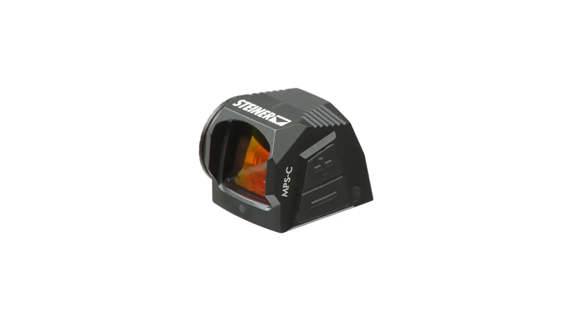 Steiner MPS-C 1x21-19mm reflex red dot sight, an ultra-compact fully enclosed micro optic on the RMSc footprint with a black hard-anodized housing