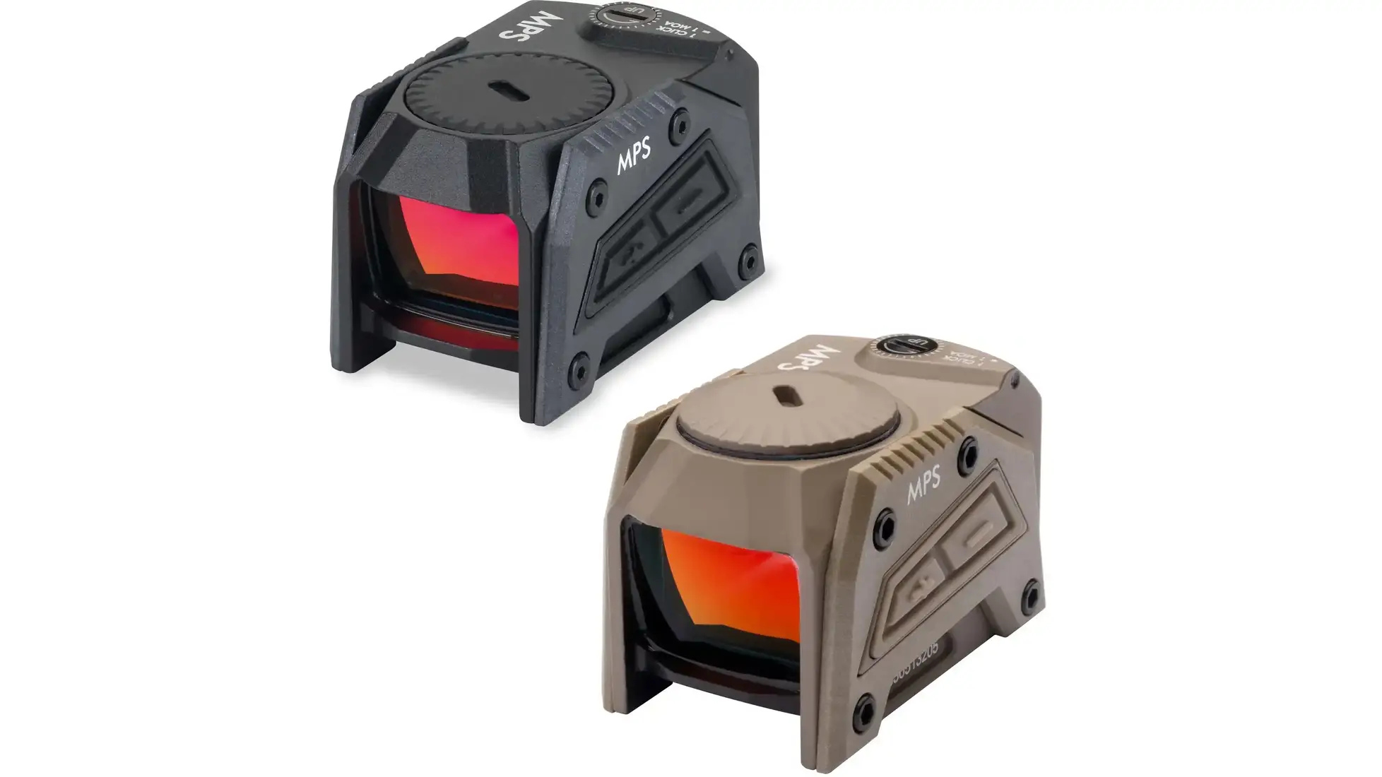 Steiner MPS Micro Pistol Sight, a fully enclosed-emitter pistol red dot on the Aimpoint ACRO footprint with a 3.3 MOA red dot, black