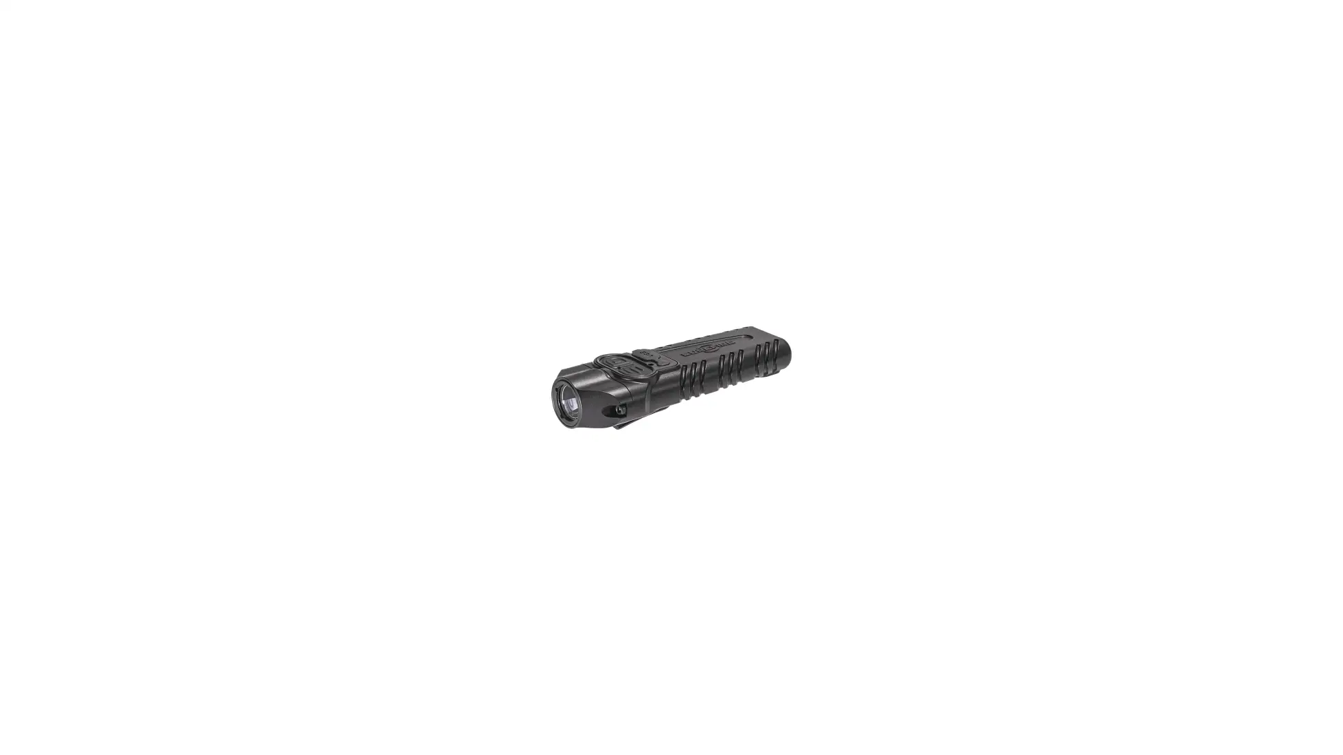 SureFire Stiletto Pro pocket flashlight in black with a ribbed body