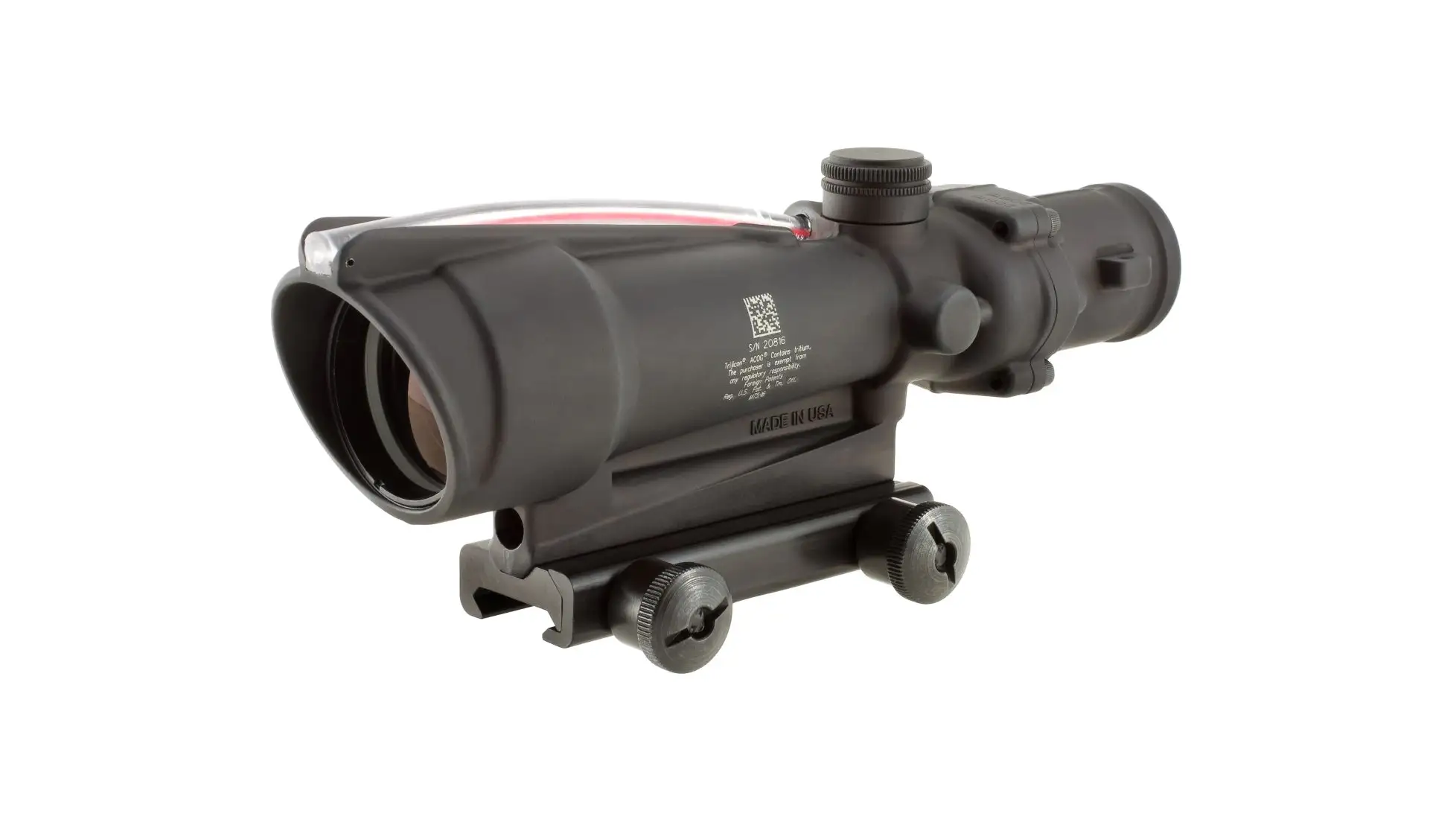 Trijicon ACOG 3.5x35 TA11H-308 with Horseshoe .308/7.62 BDC reticle on a TA51 mount