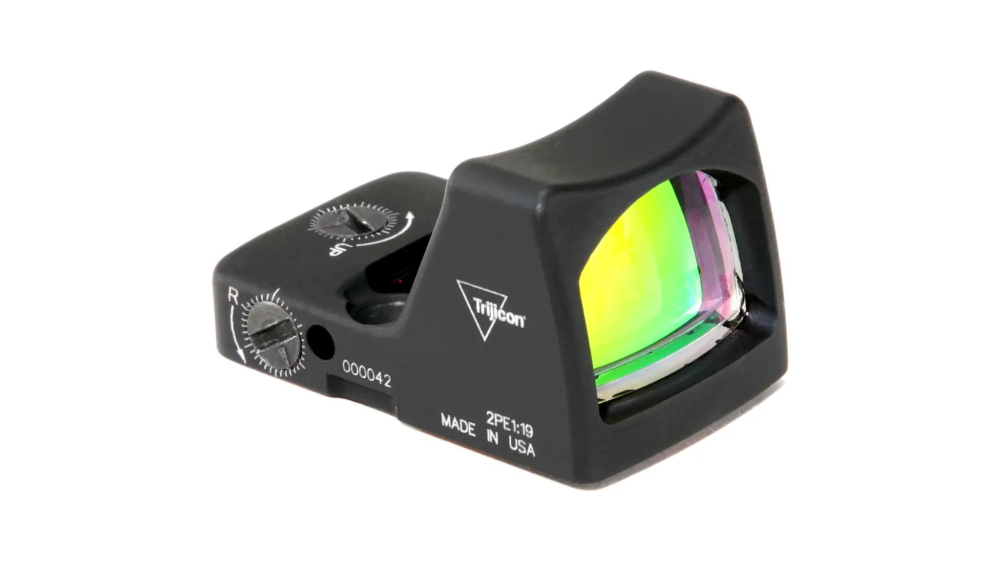 Trijicon RMR Type 2 RM01 forged aluminum pistol red dot sight, 3.25 MOA, black