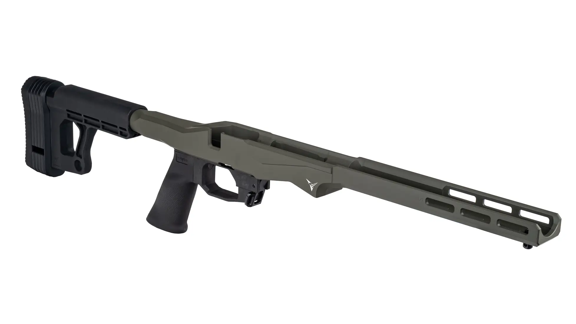 TRYBE Defense R.O.C.S. aluminum rifle chassis (the retailer listing image, labelled for the Savage Model 10 short action version)