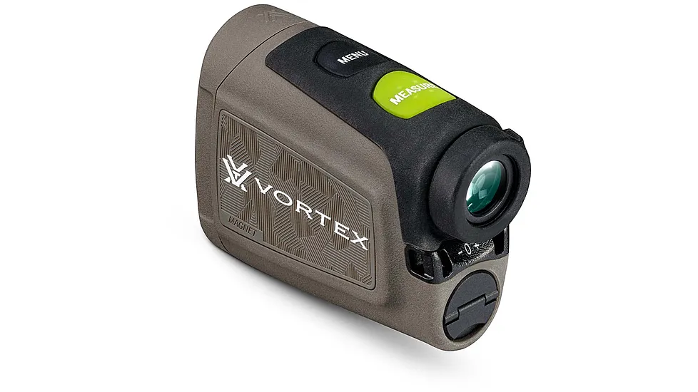Vortex 6x Blade golf laser rangefinder in brown and tan