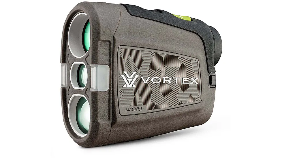 Vortex 6x Blade Slope golf laser rangefinder in brown and tan