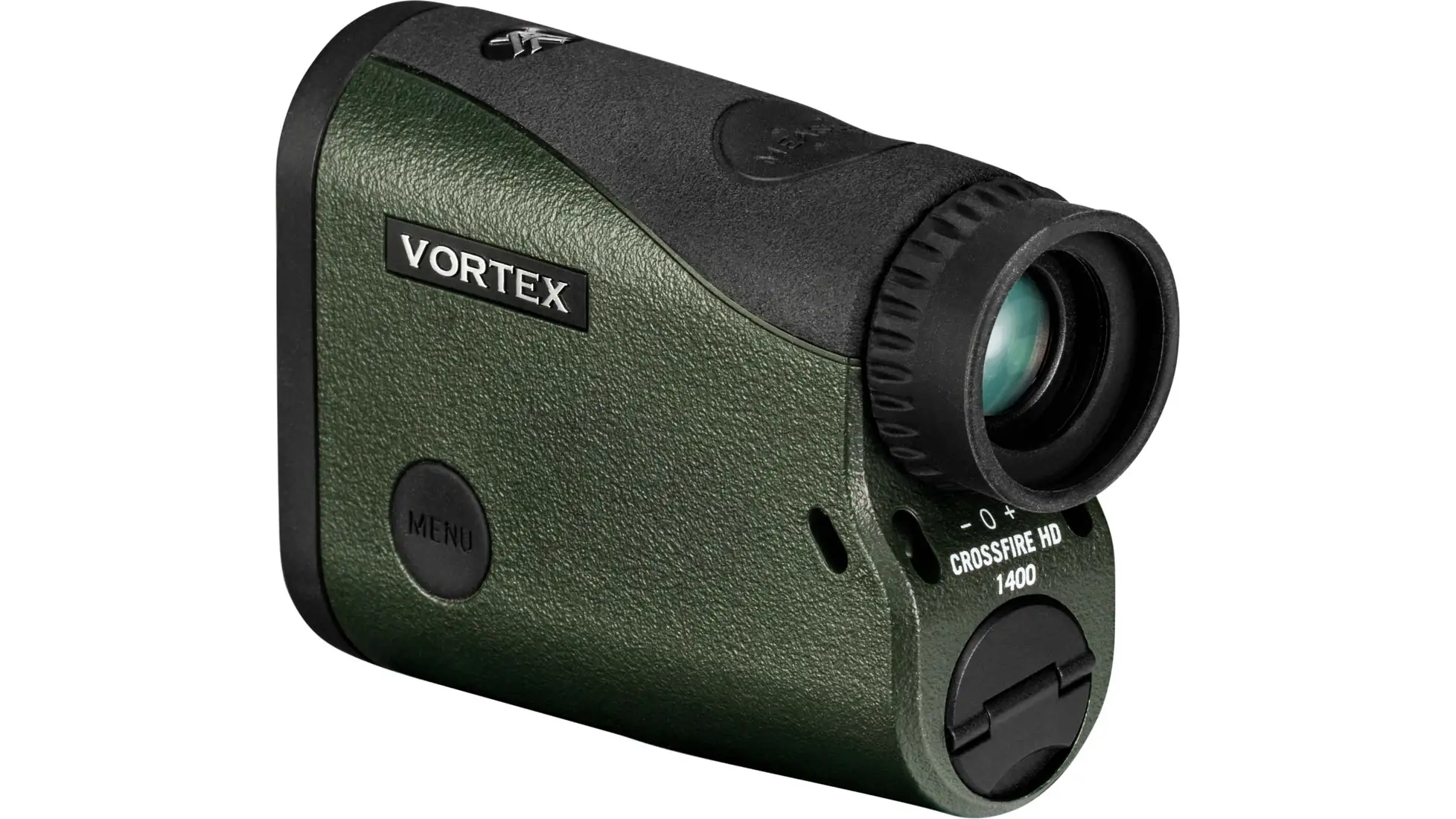 Vortex Crossfire HD 1400 5x21mm laser rangefinder in green and black