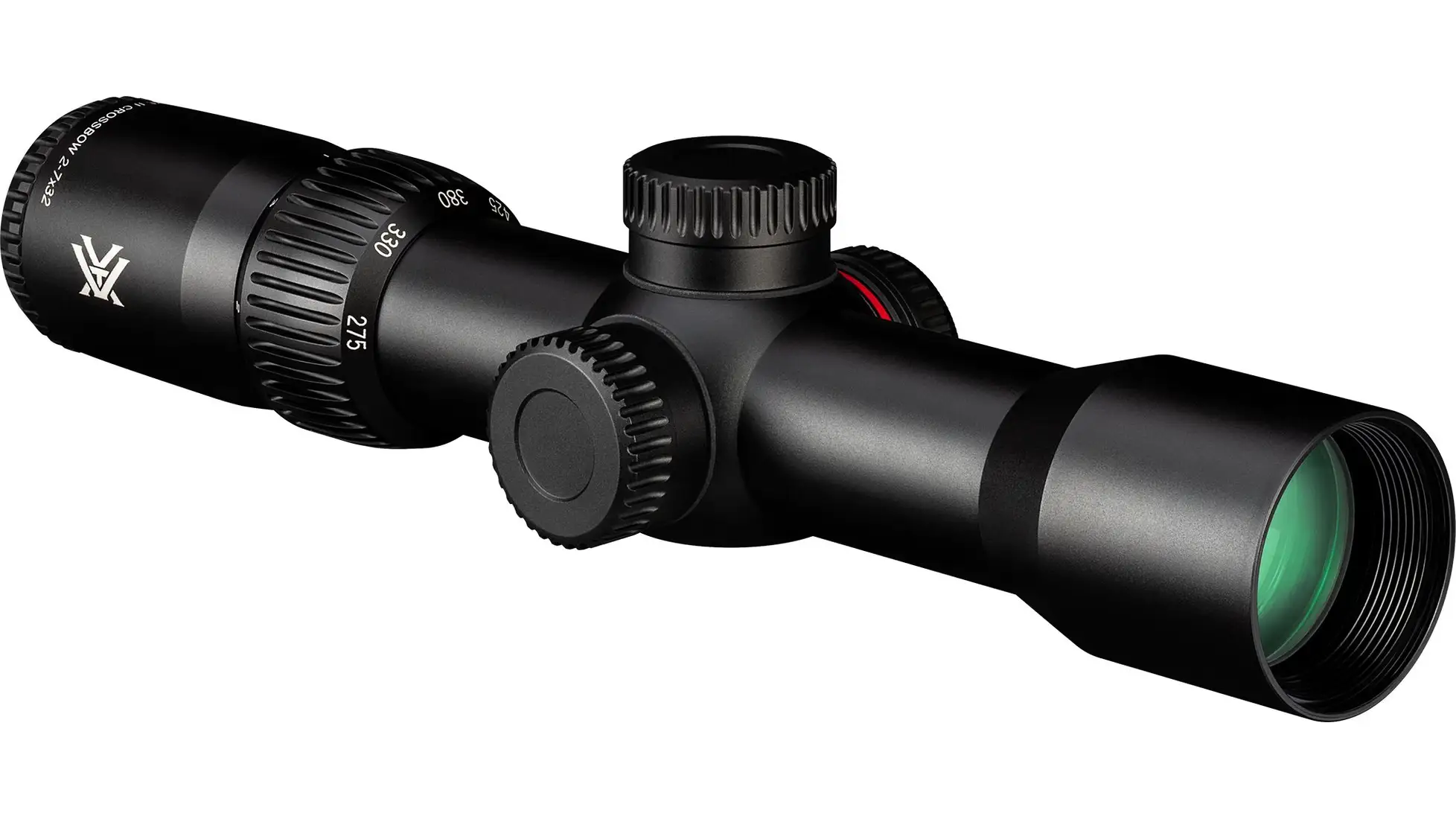 Vortex Crossfire II 2-7x32 crossbow scope with the XBR-2 speed reticle in matte black