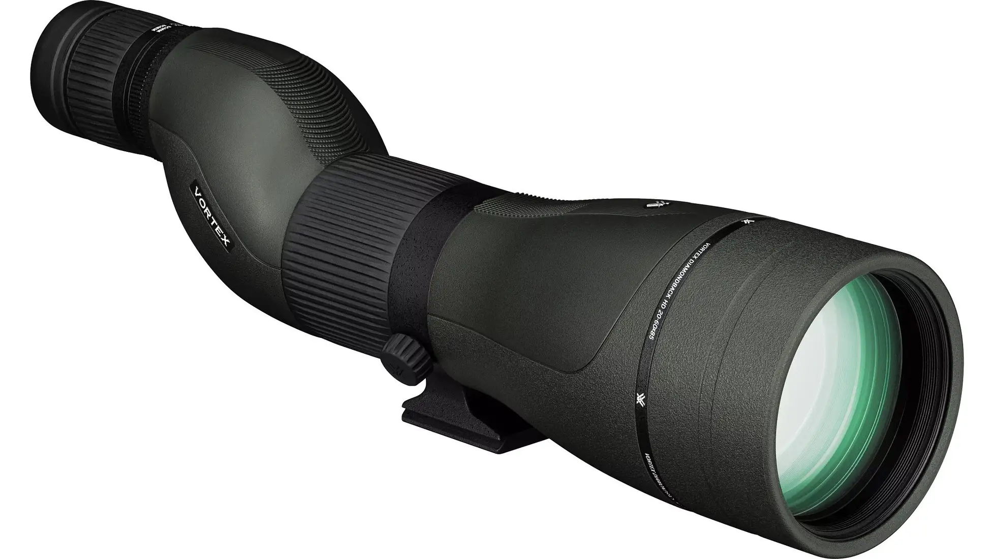 Vortex Diamondback HD 20-60x85mm straight spotting scope in green