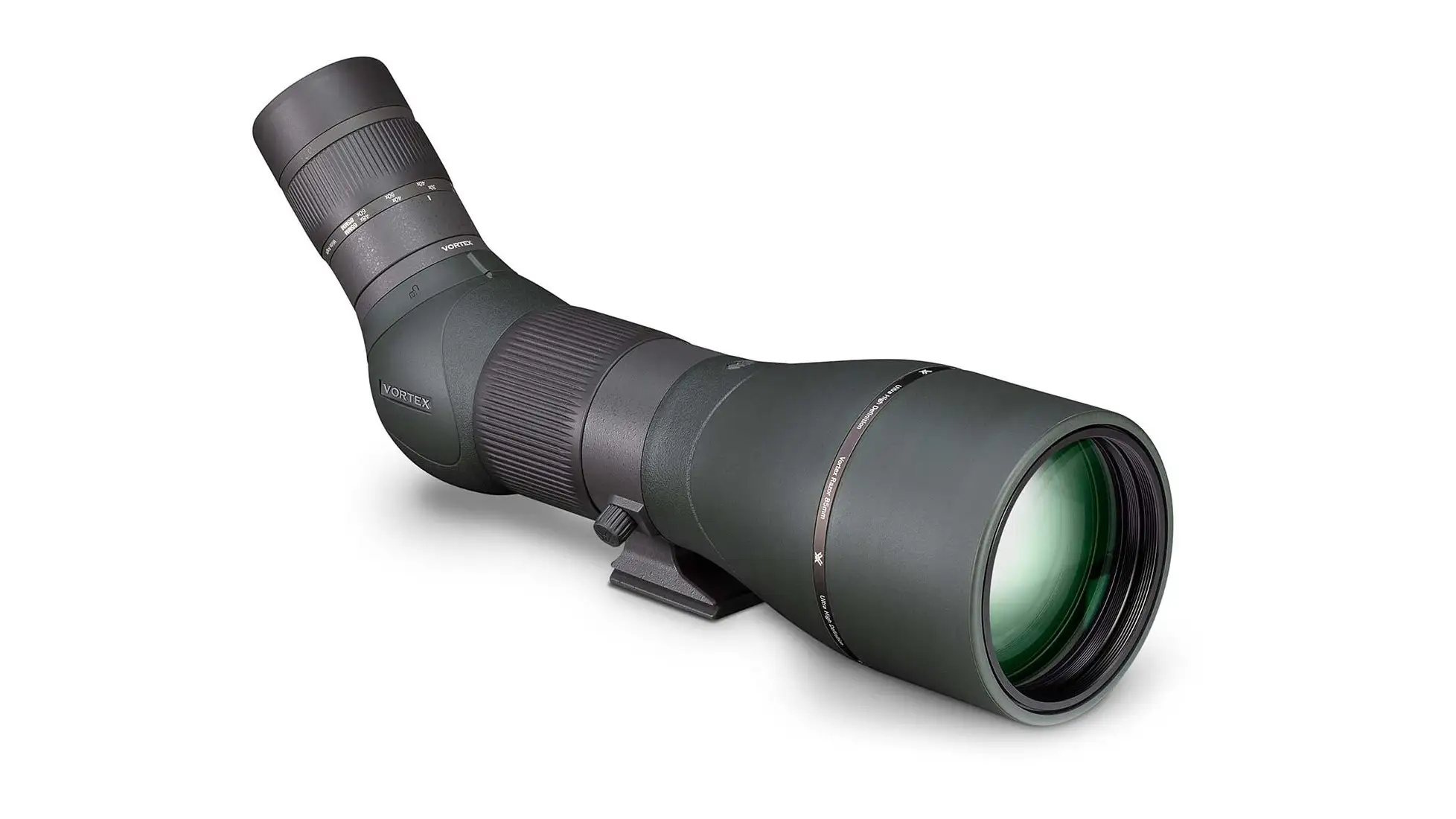 Vortex Razor HD 27-60x85 angled spotting scope in green