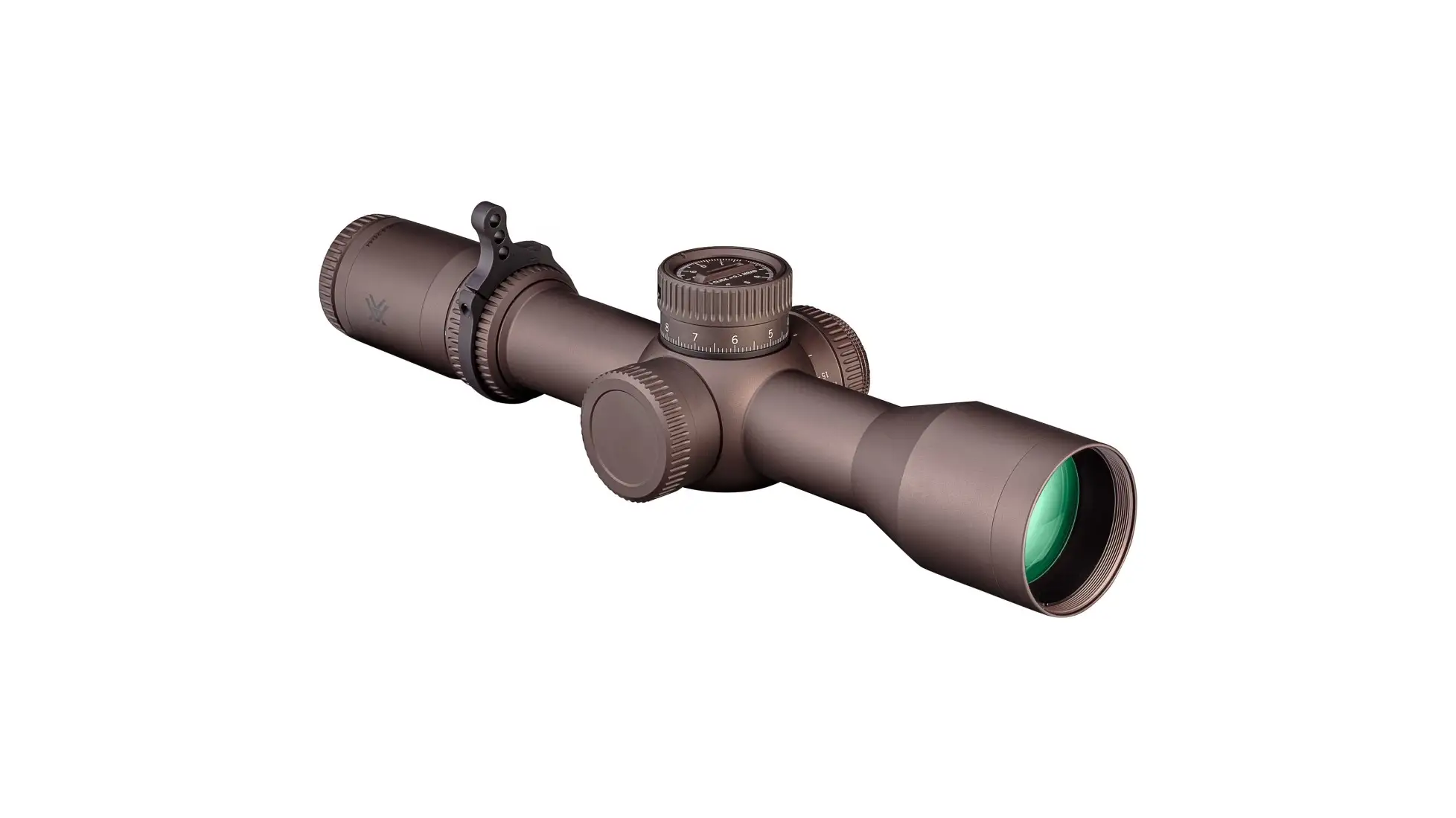 Vortex Razor HD Gen III 4-24x44 first focal plane rifle scope, 34mm tube, EBR-7D MRAD reticle (RZR-42402), Stealth Shadow finish