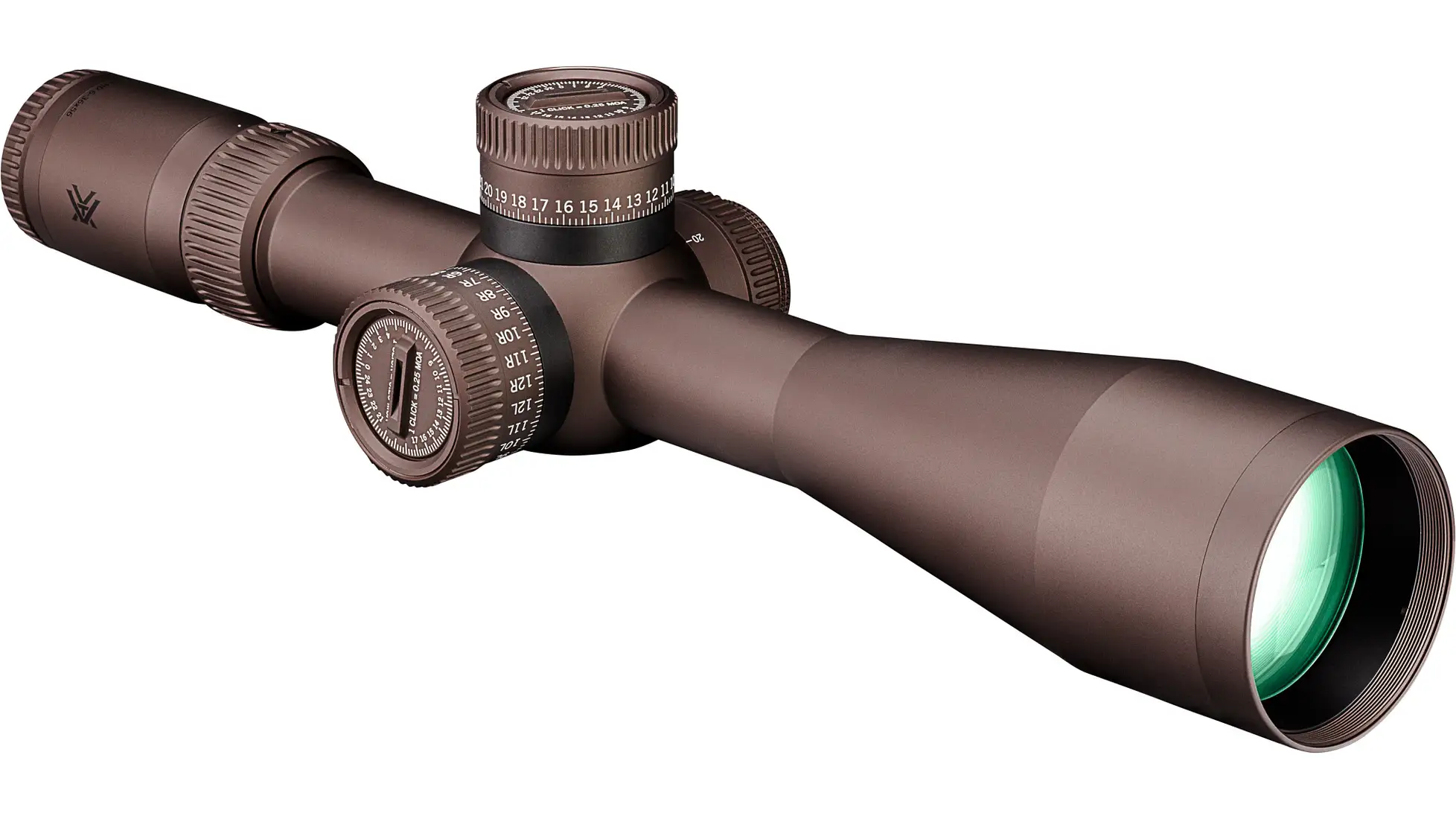 Vortex Razor HD Gen III 6-36x56 first focal plane rifle scope, 34mm tube, EBR-7D MOA reticle, Stealth Shadow finish