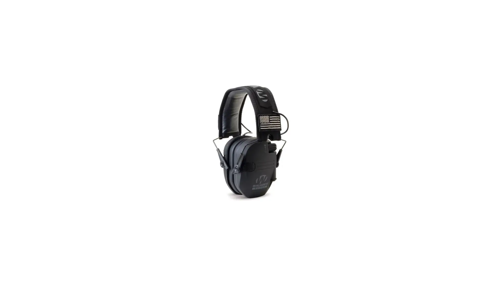 Walker's Razor Slim Electronic Patriot Series ear muffs with low-profile cups
