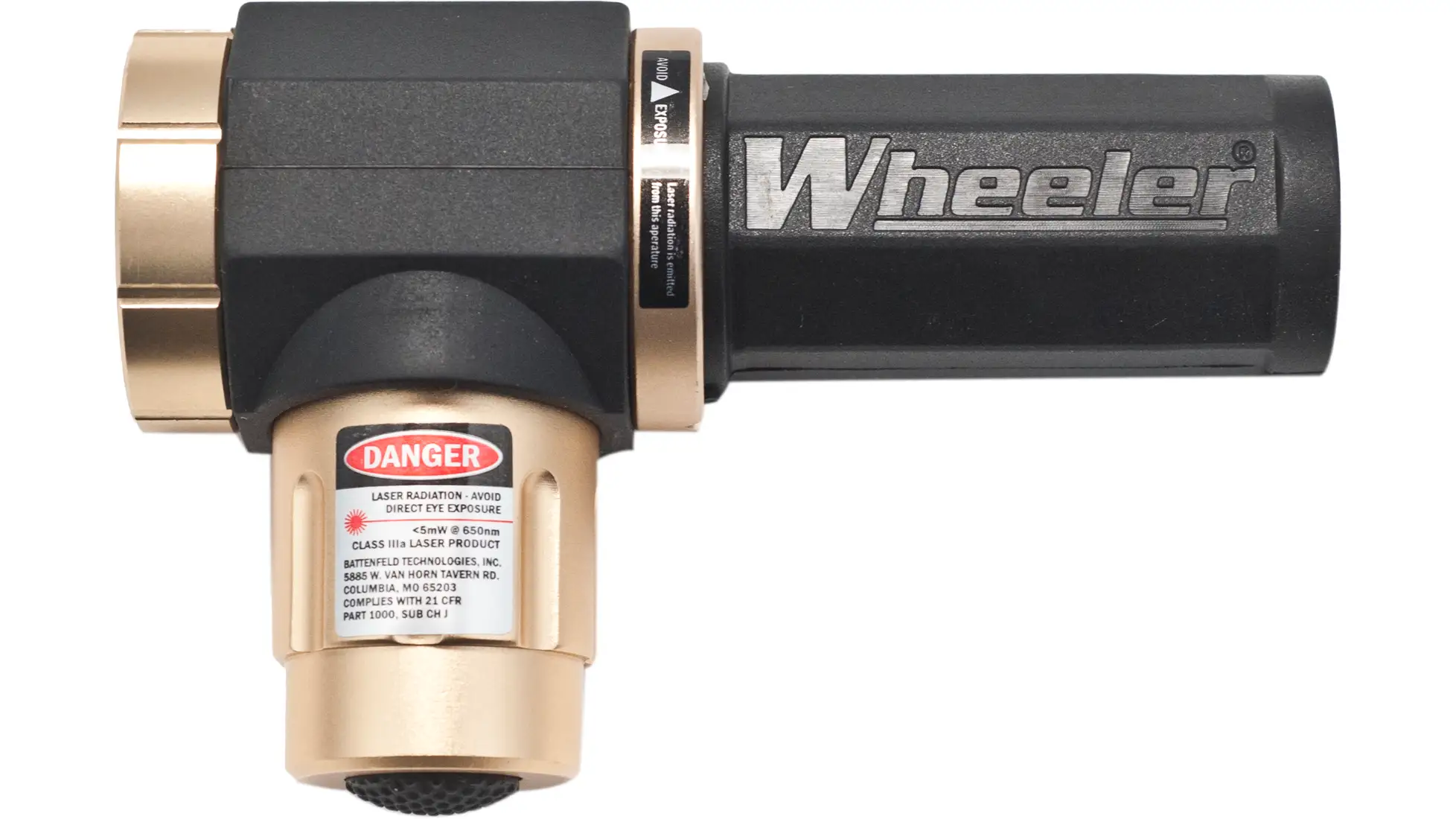 Wheeler Professional Laser Bore Sighter, universal magnetic muzzle attachment