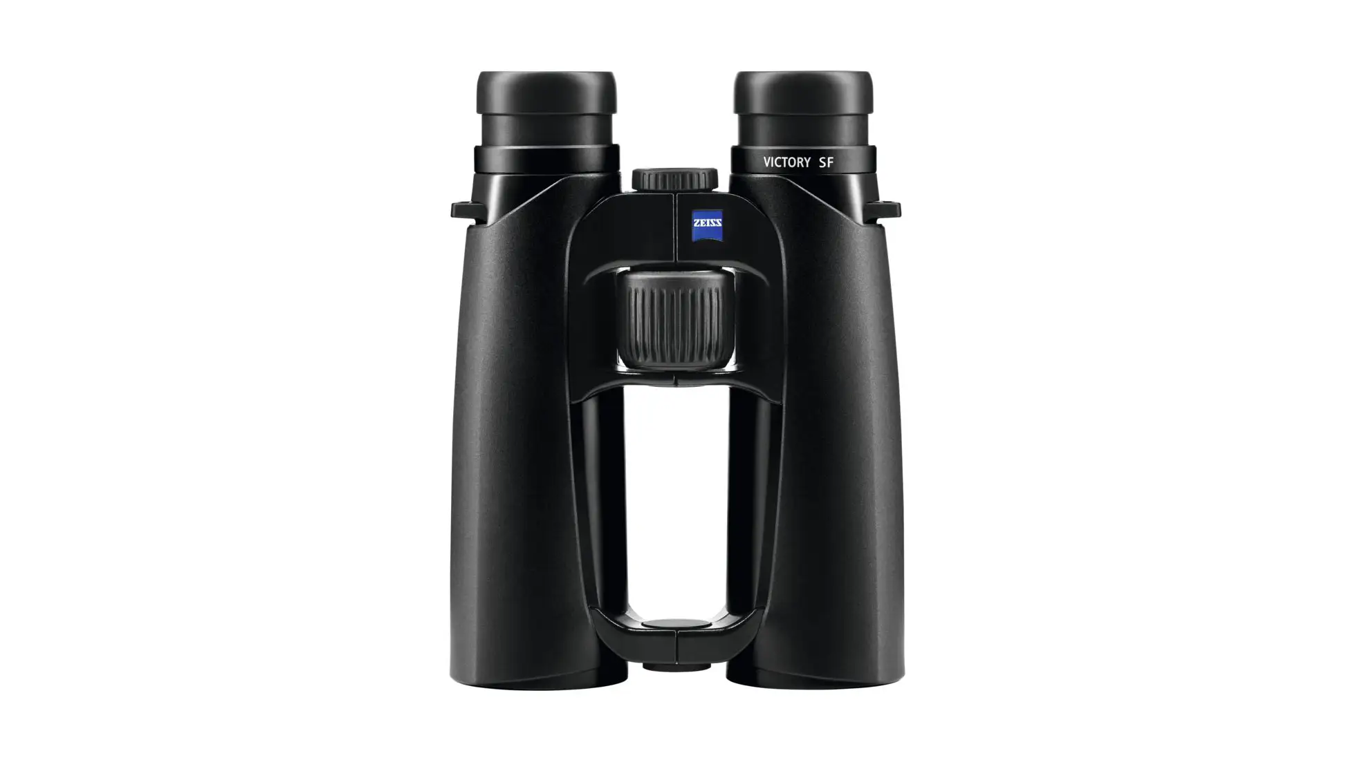 Black ZEISS Victory SF binocular seen from the eyepiece end